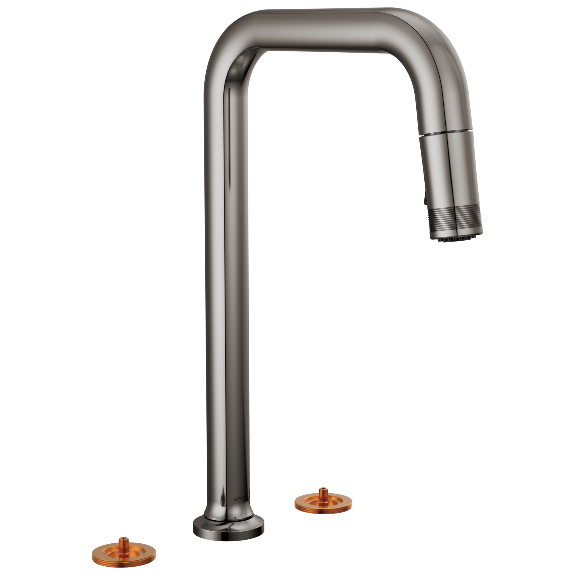 Kintsu Widespread Pull-Down Faucet with Square Spout - Less Handles — image 1