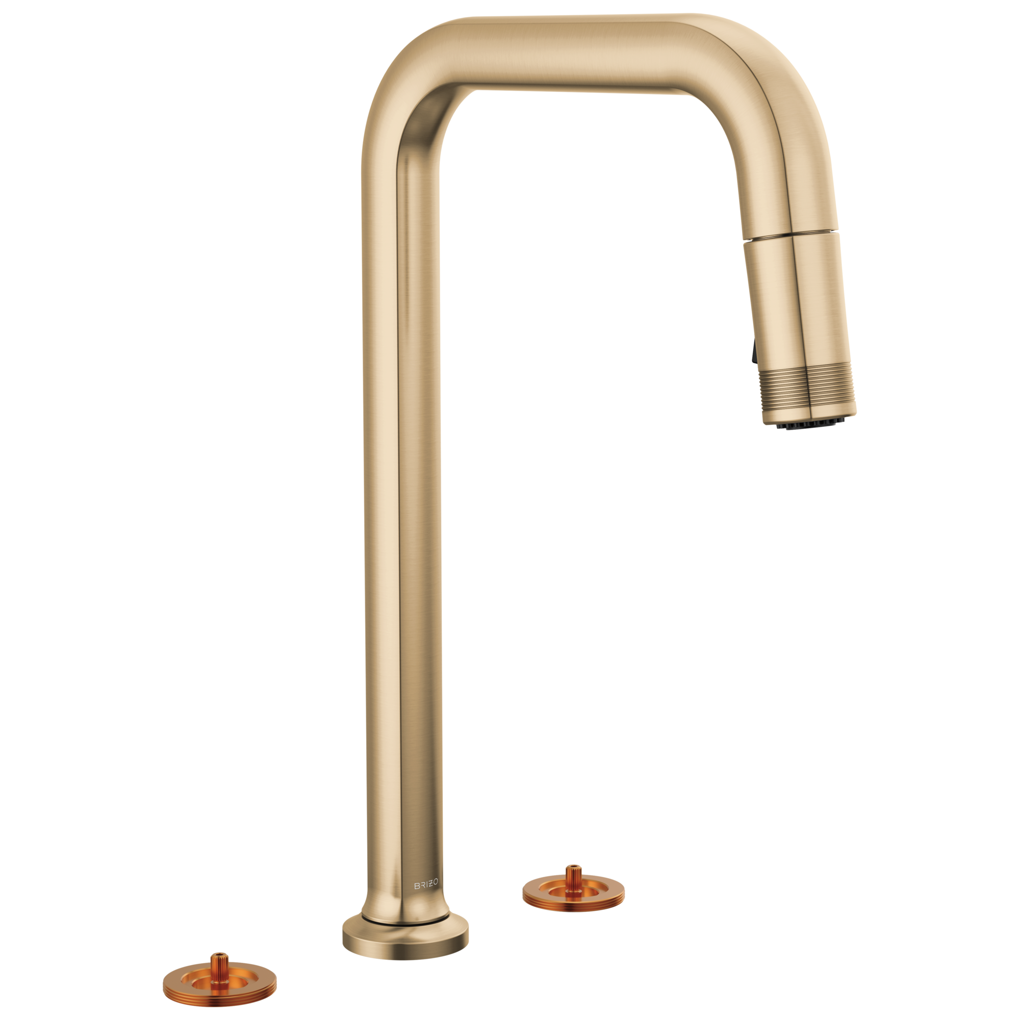Kintsu® | Widespread Pull-Down Faucet with Square Spout - Less Handles