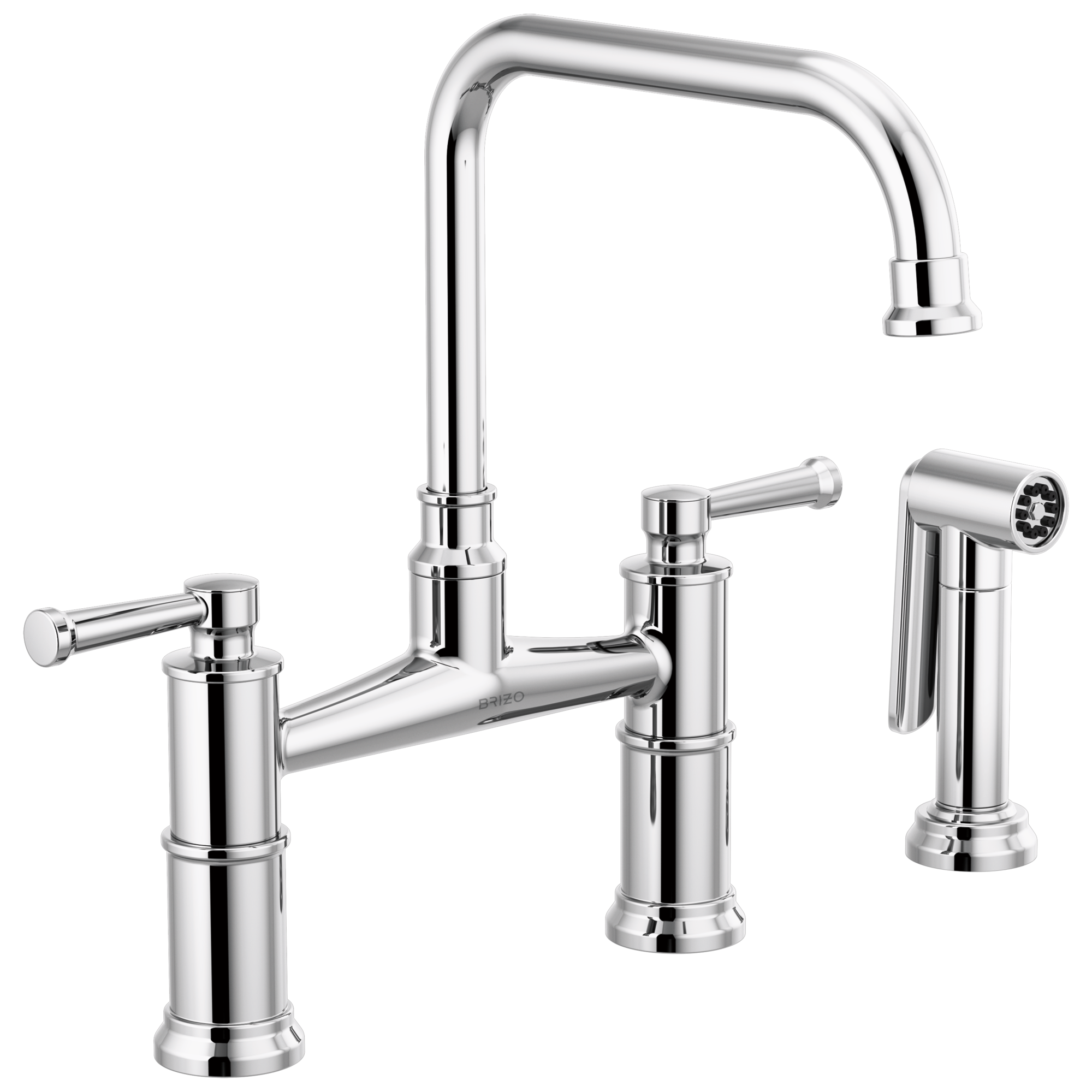 Artesso® | Bridge Faucet with Side Sprayer