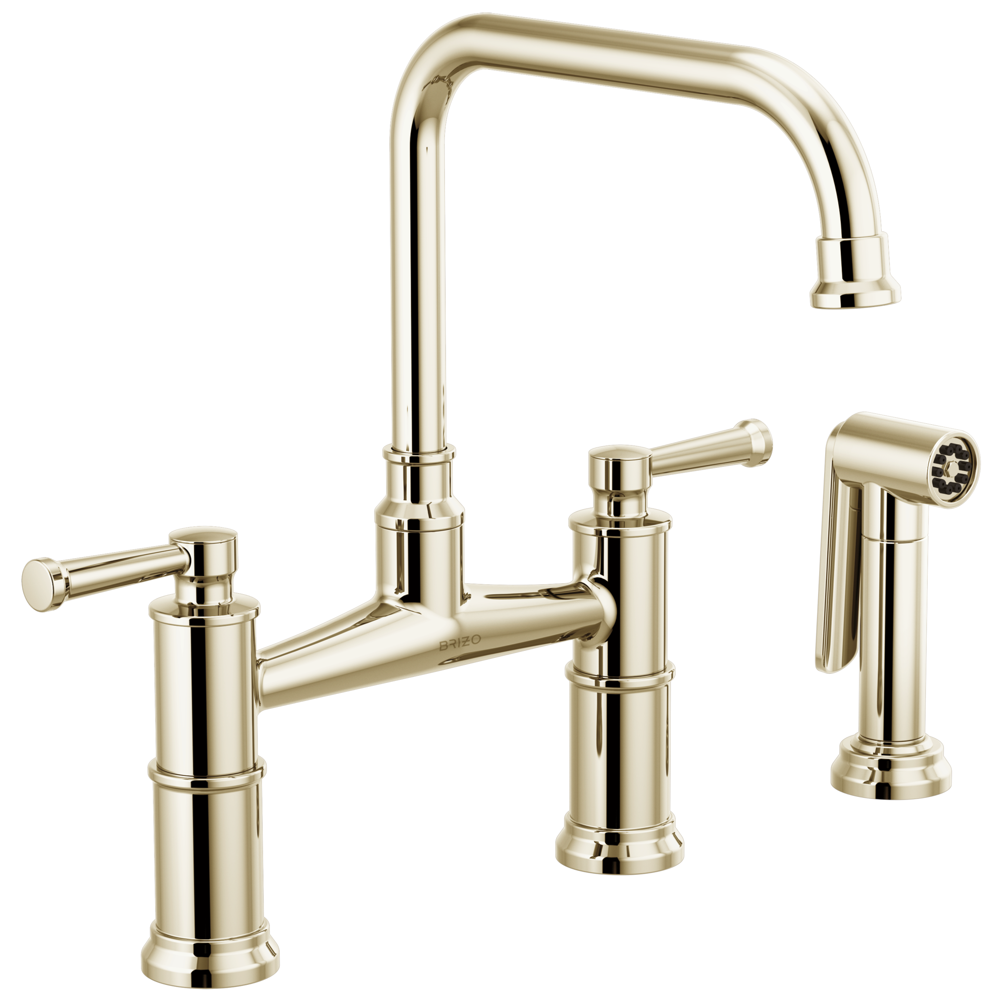 Artesso® | Bridge Faucet with Side Sprayer