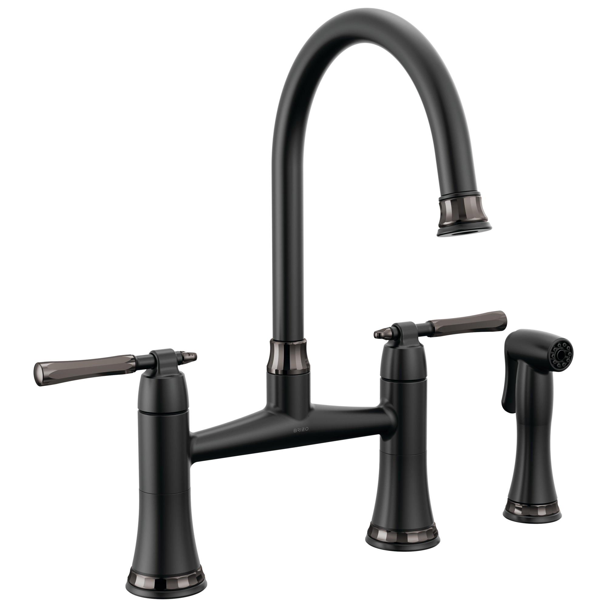 Tulham® | Bridge Kitchen Faucet with Side Spray