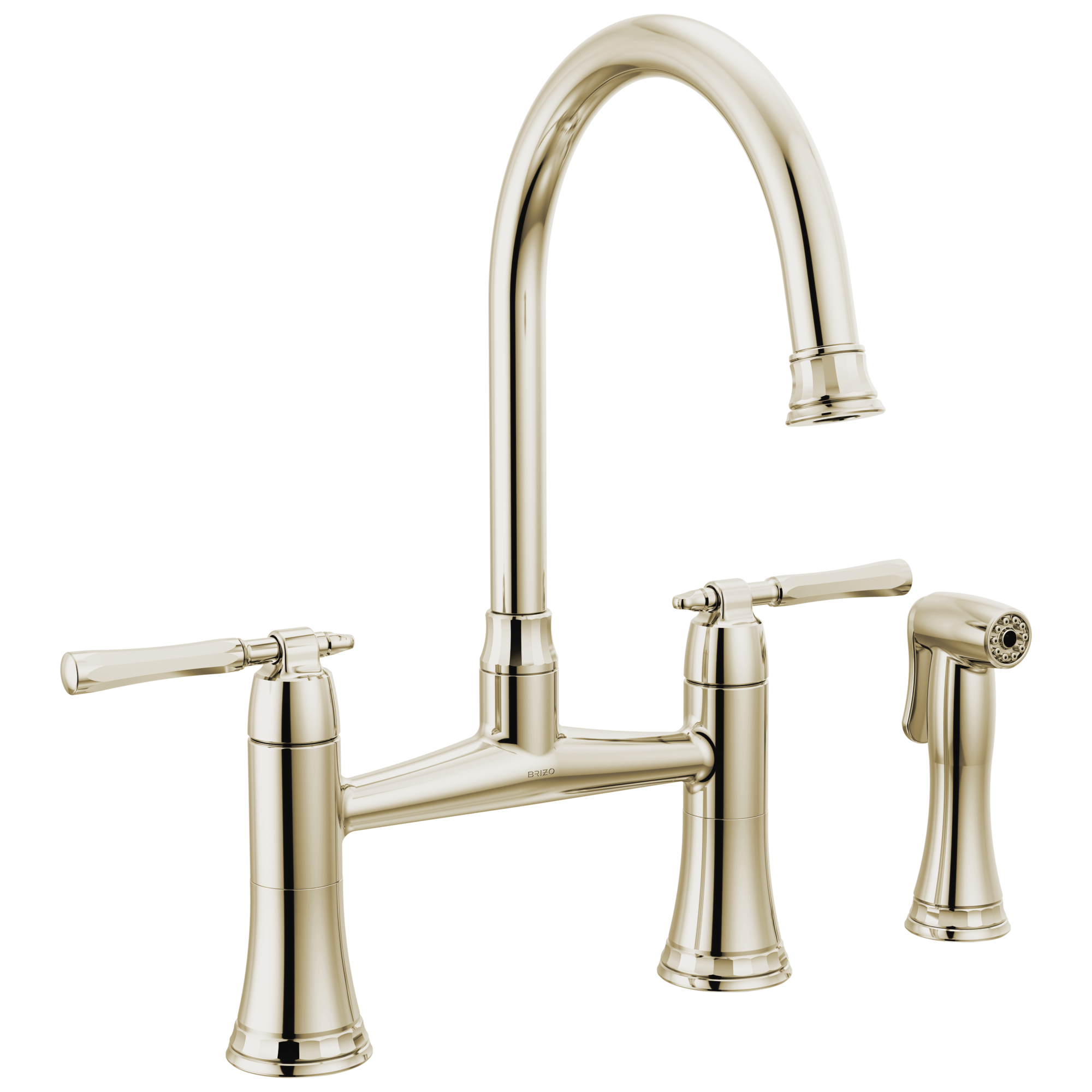Tulham® | Bridge Kitchen Faucet with Side Spray