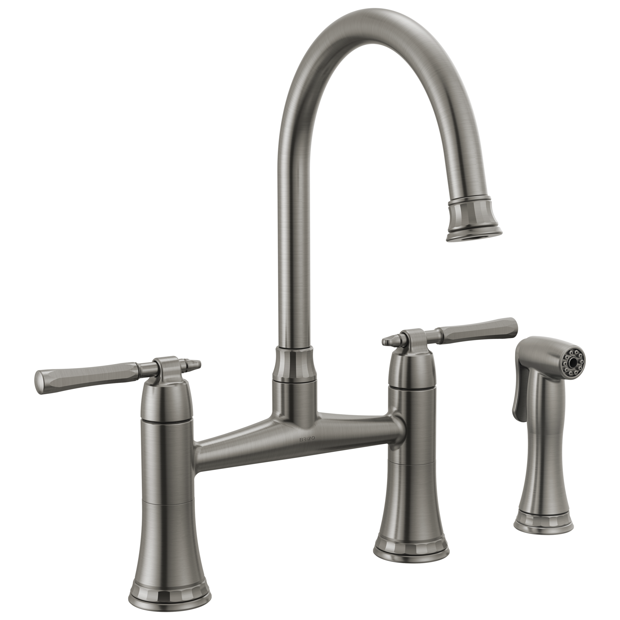Tulham Bridge Kitchen Faucet with Side Sprayer — image 1