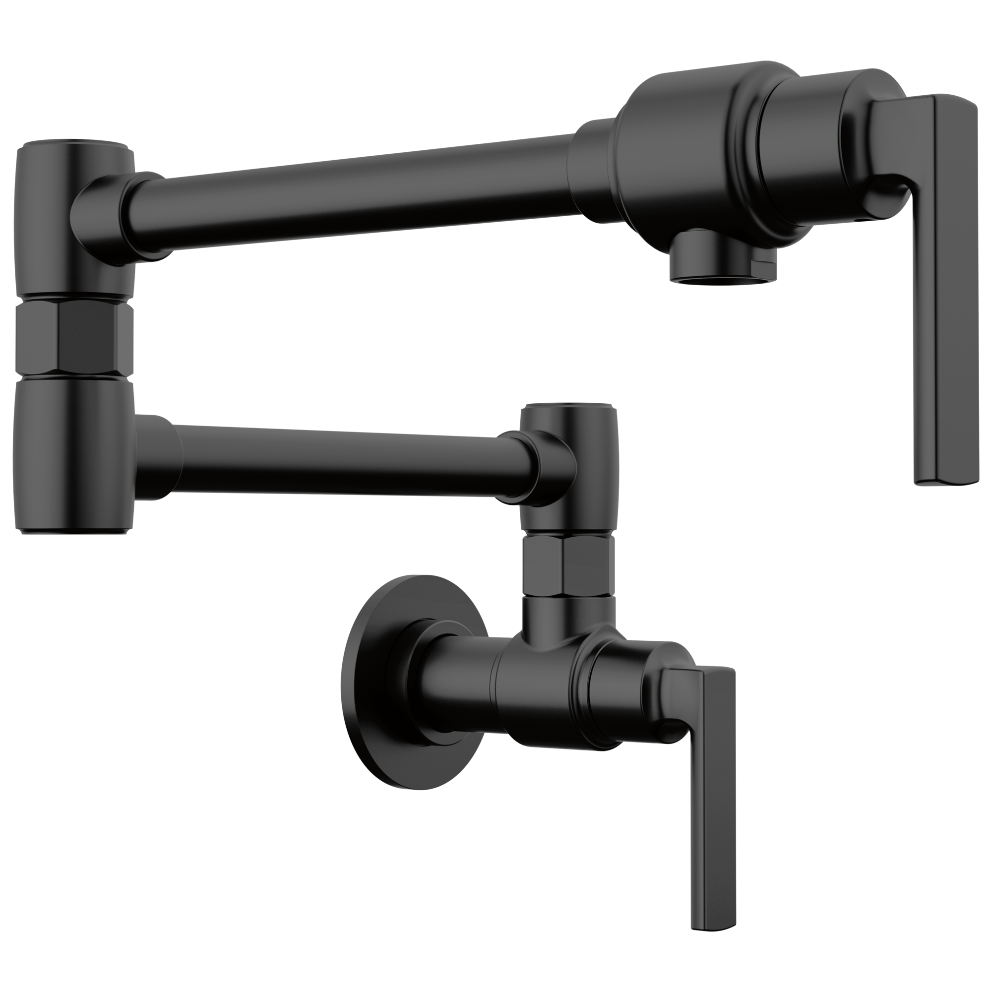 Kintsu Wall Mount Pot Filler with Lever Handle — image 1