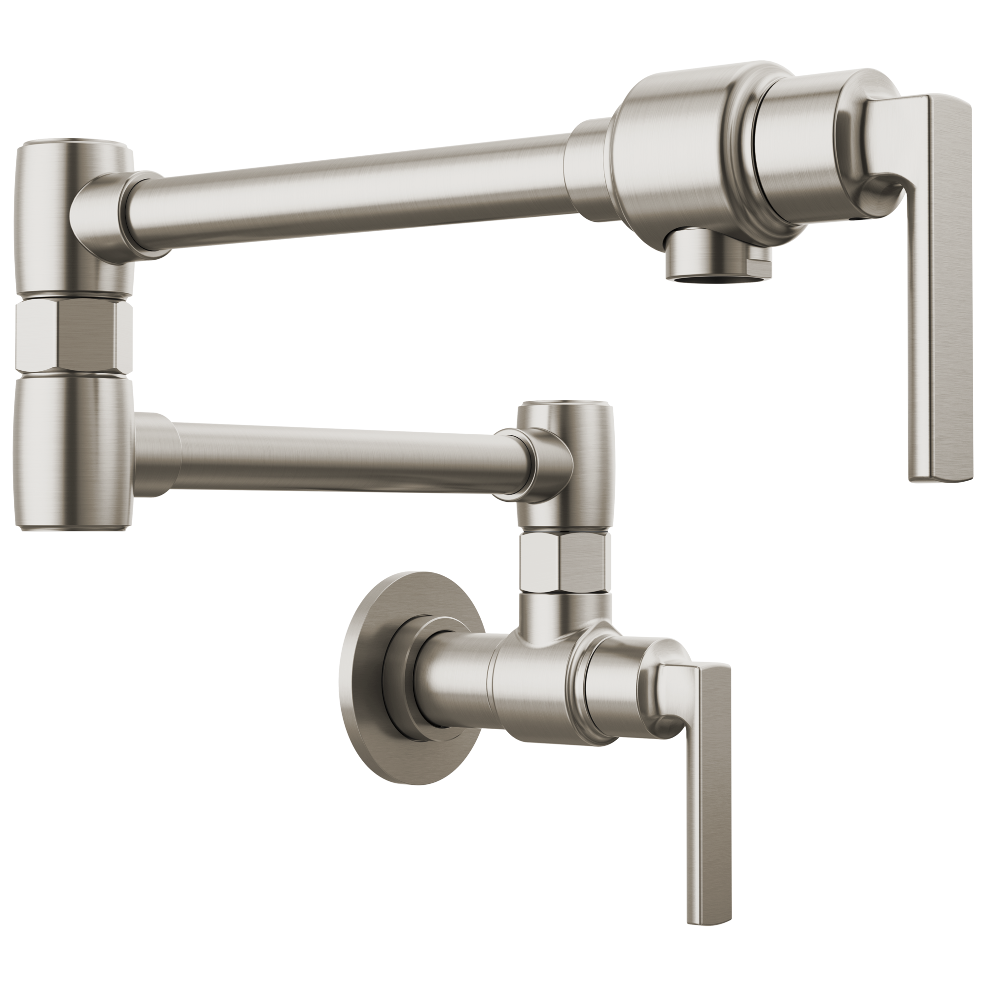 Kintsu Wall Mount Pot Filler with Lever Handle — image 1