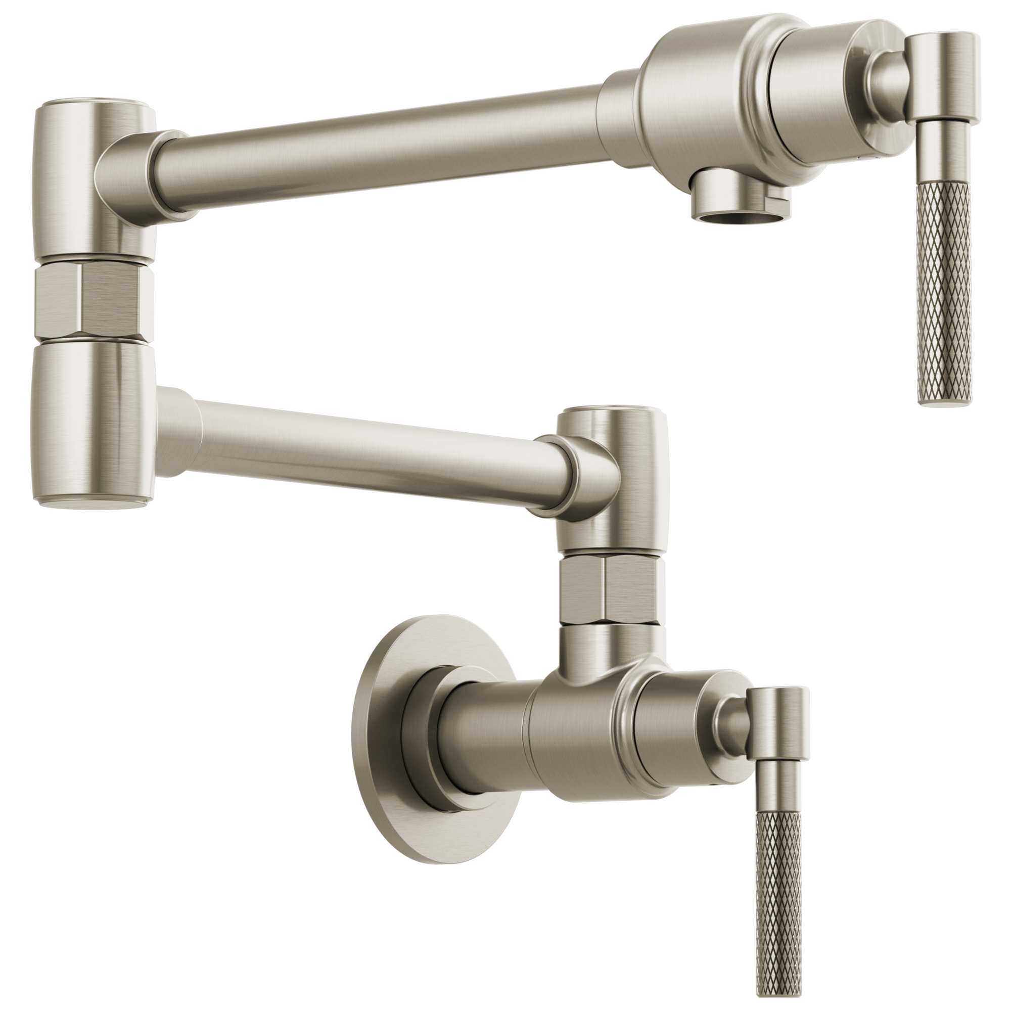 Litze® | Wall Mount Pot Filler with Knurled Handle Kit