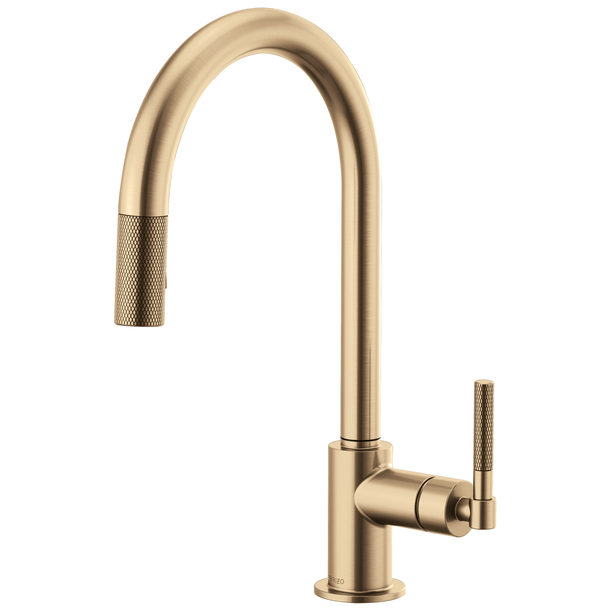 Litze® | Pull-Down Faucet with Arc Spout and Knurled Handle