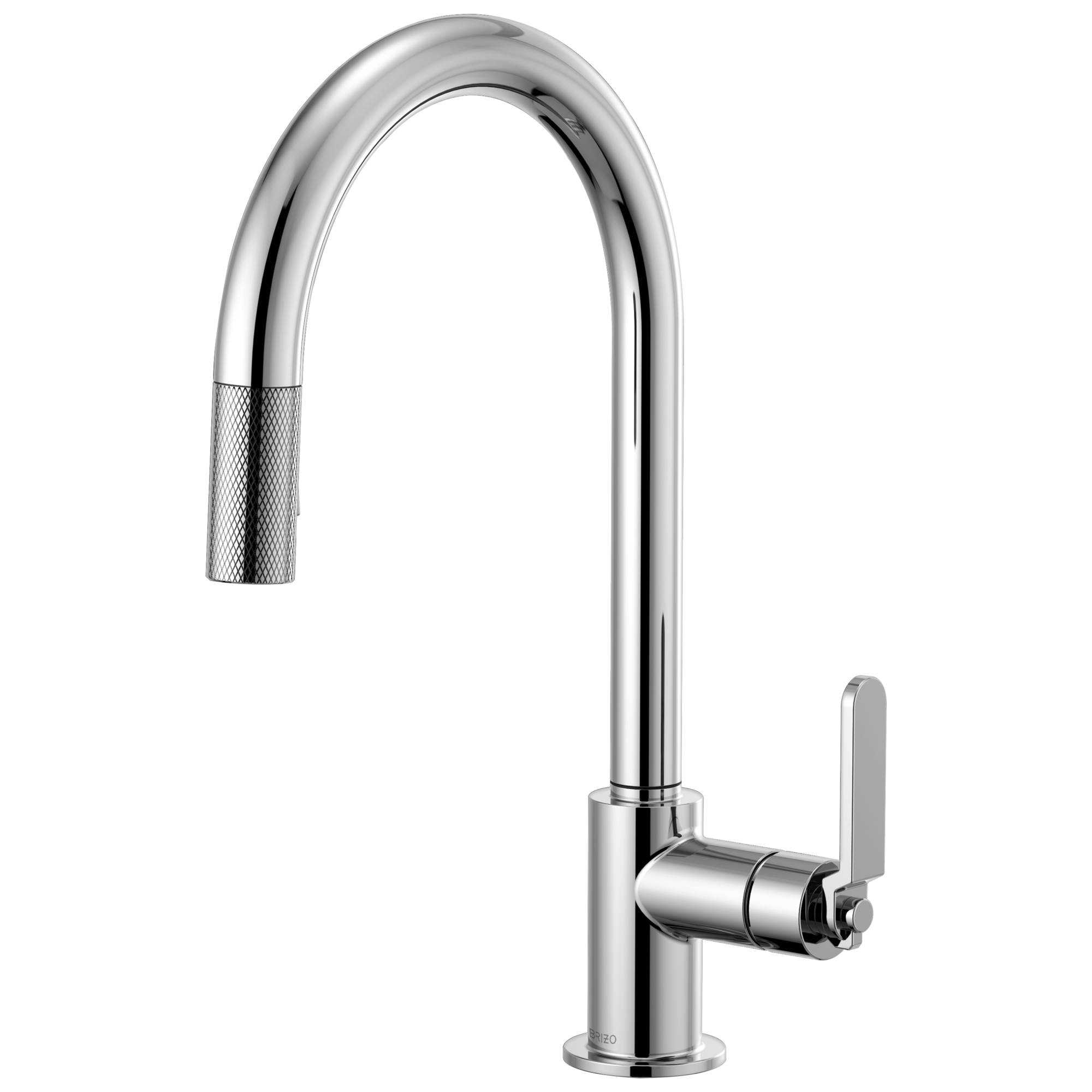Litze Pull-Down Faucet with Arc Spout and Industrial Handle — image 1