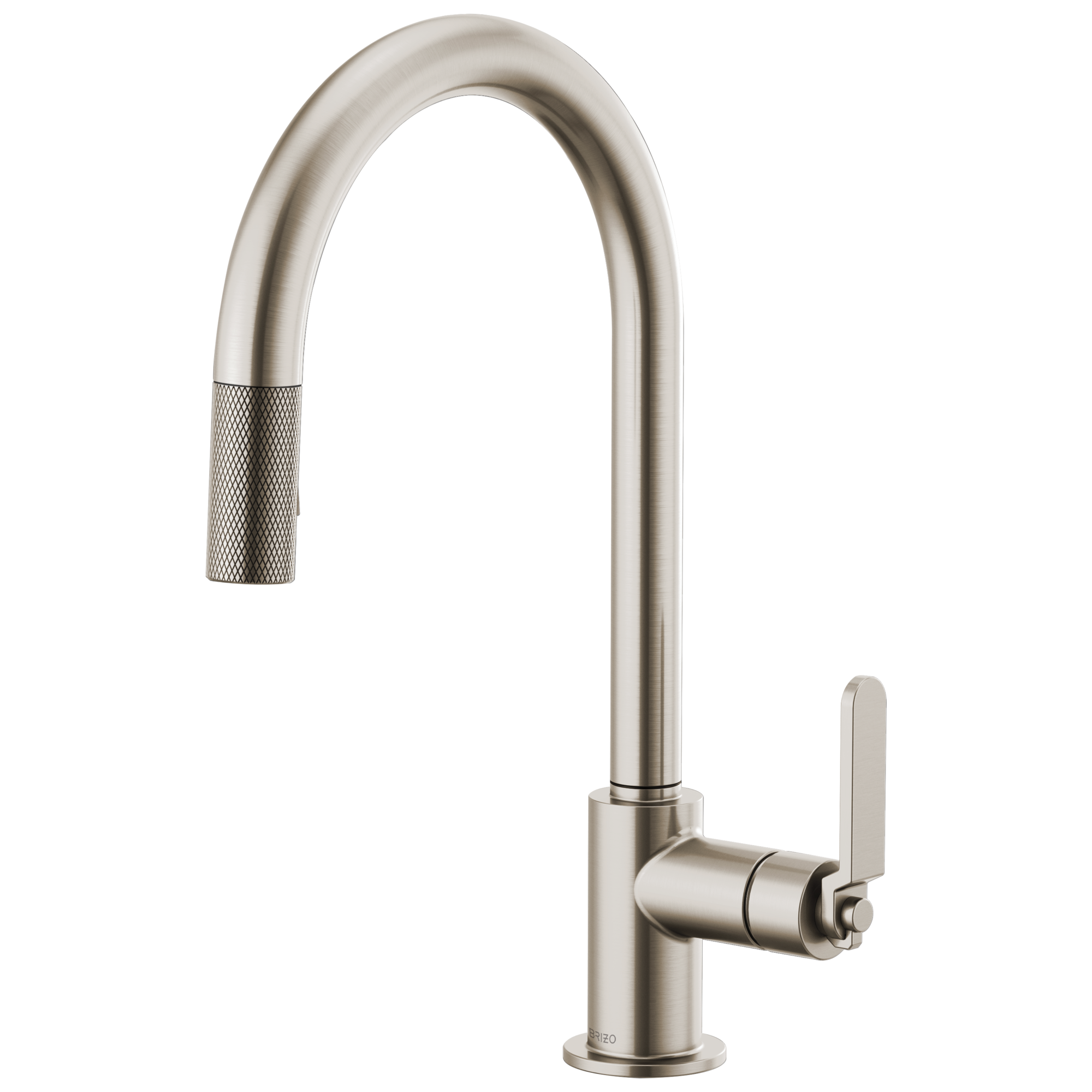Litze Pull-Down Faucet with Arc Spout and Industrial Handle — image 1