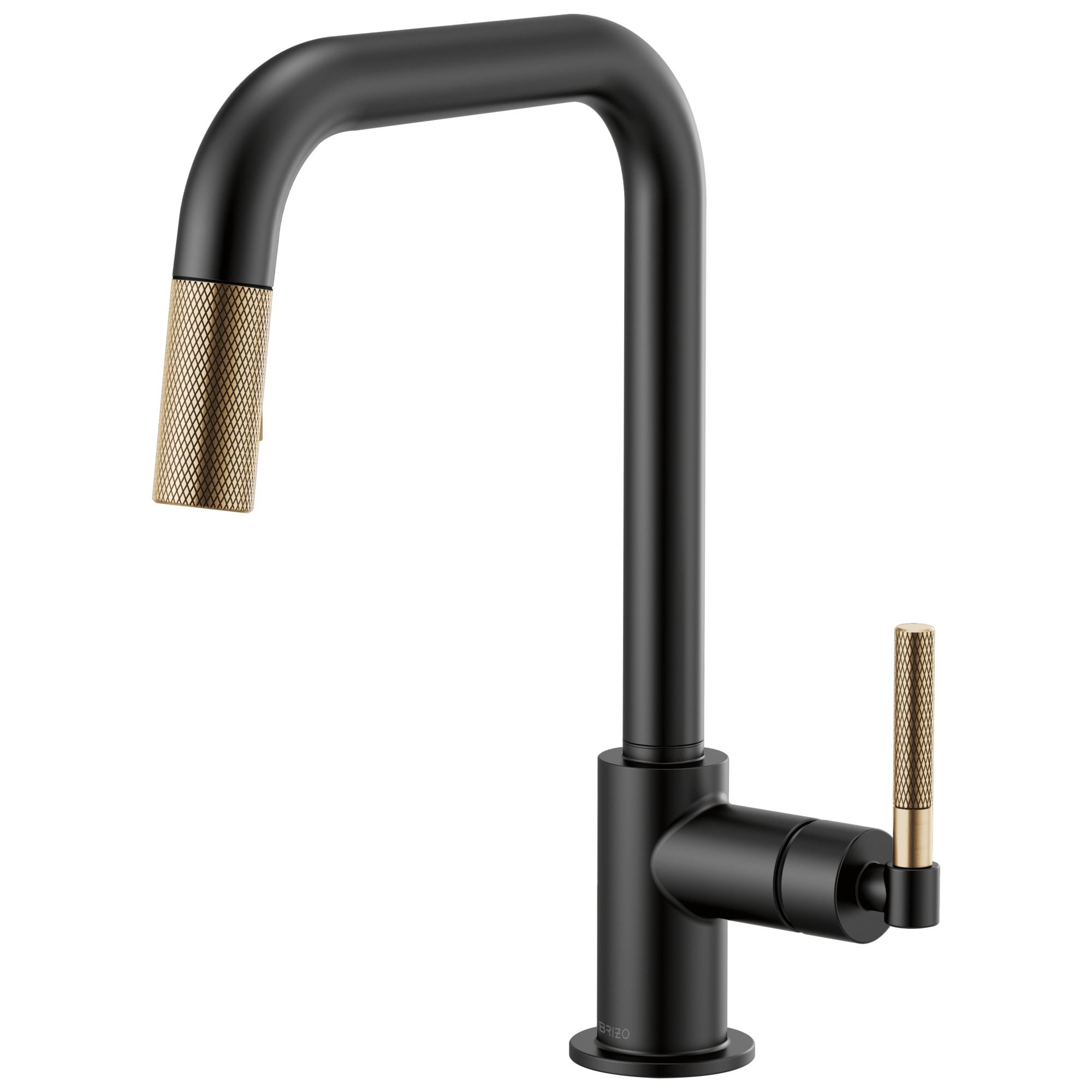 Litze® | Pull-Down Faucet with Square Spout and Knurled Handle