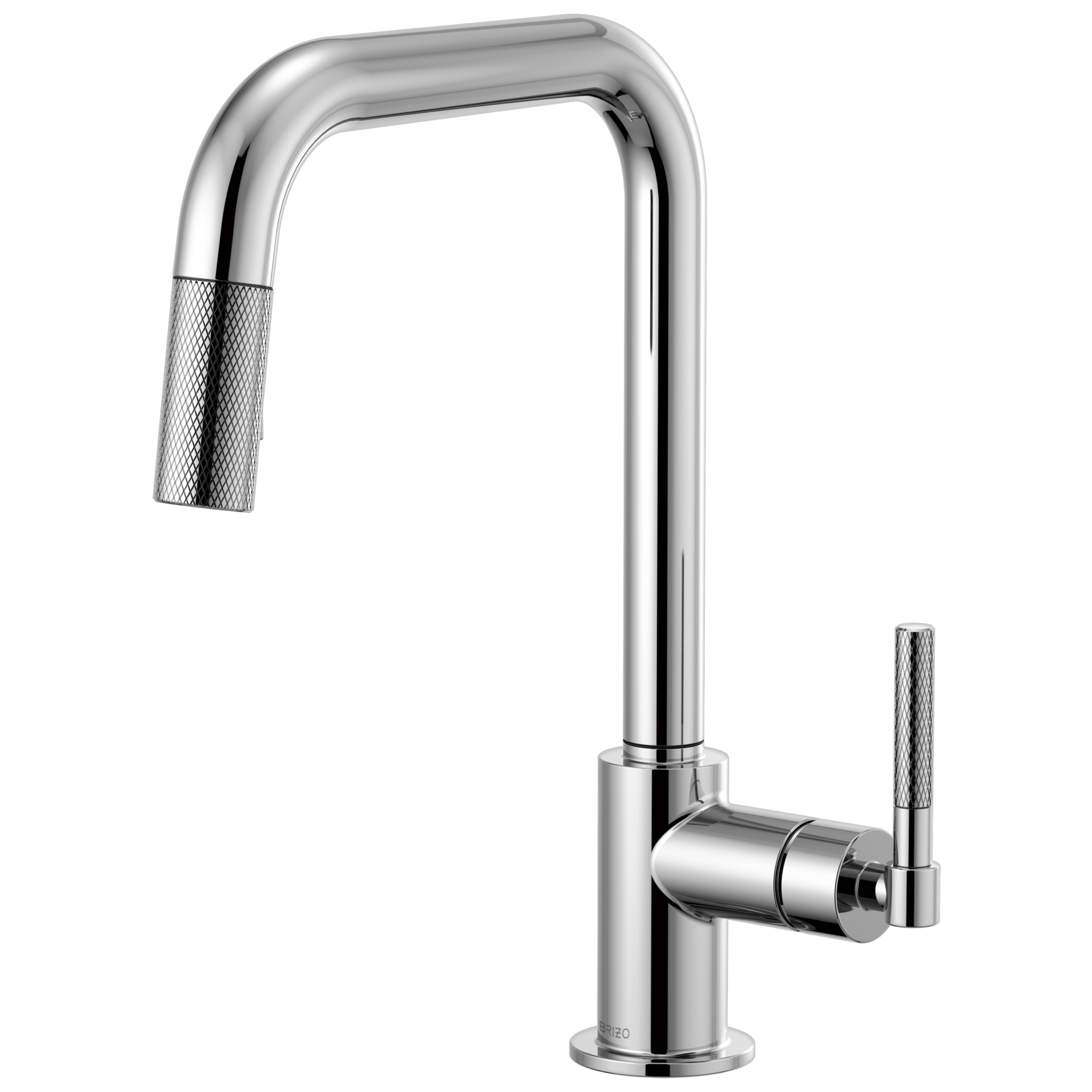 Litze® | Pull-Down Faucet with Square Spout and Knurled Handle
