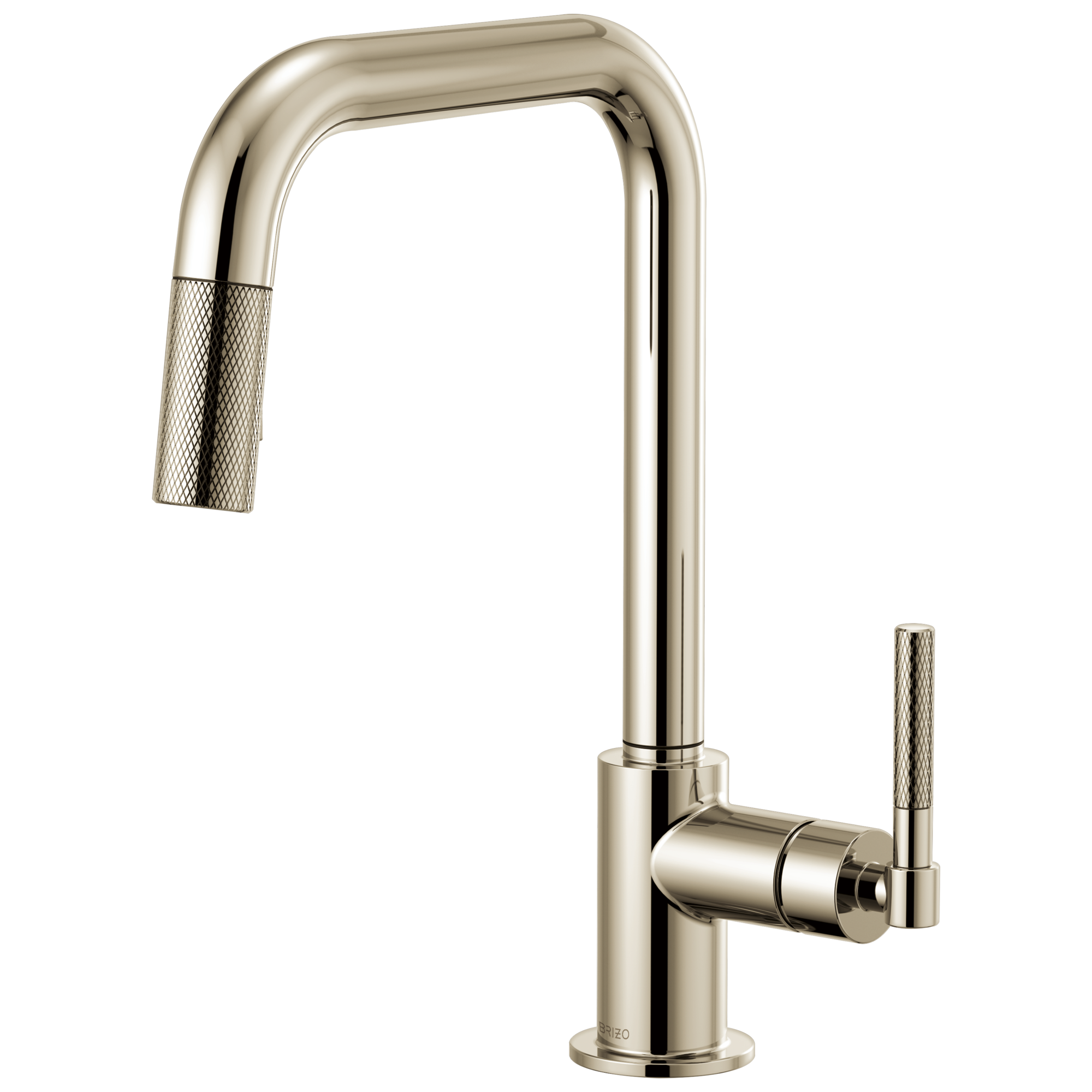 Litze® | Pull-Down Faucet with Square Spout and Knurled Handle