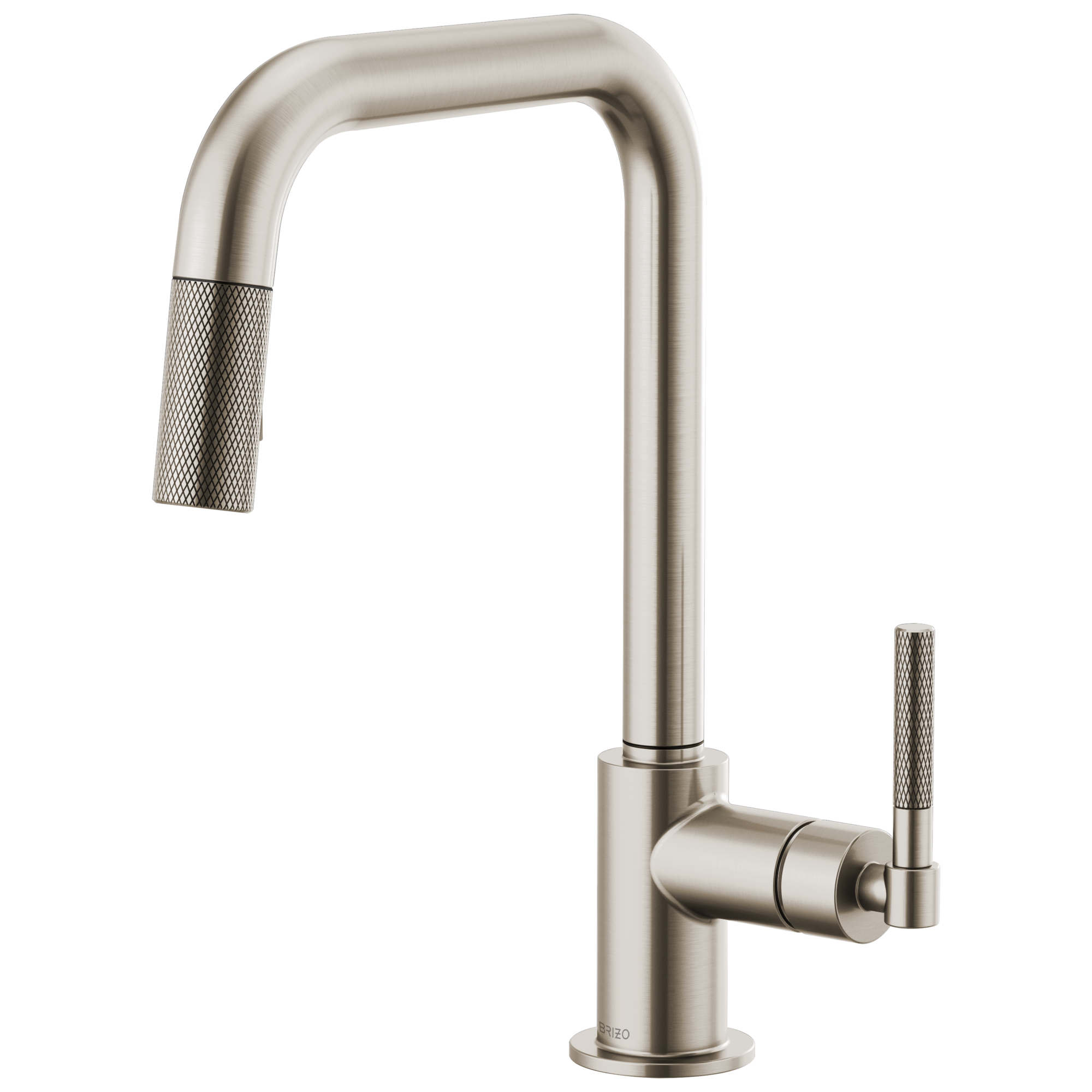 Litze® | Pull-Down Faucet with Square Spout and Knurled Handle