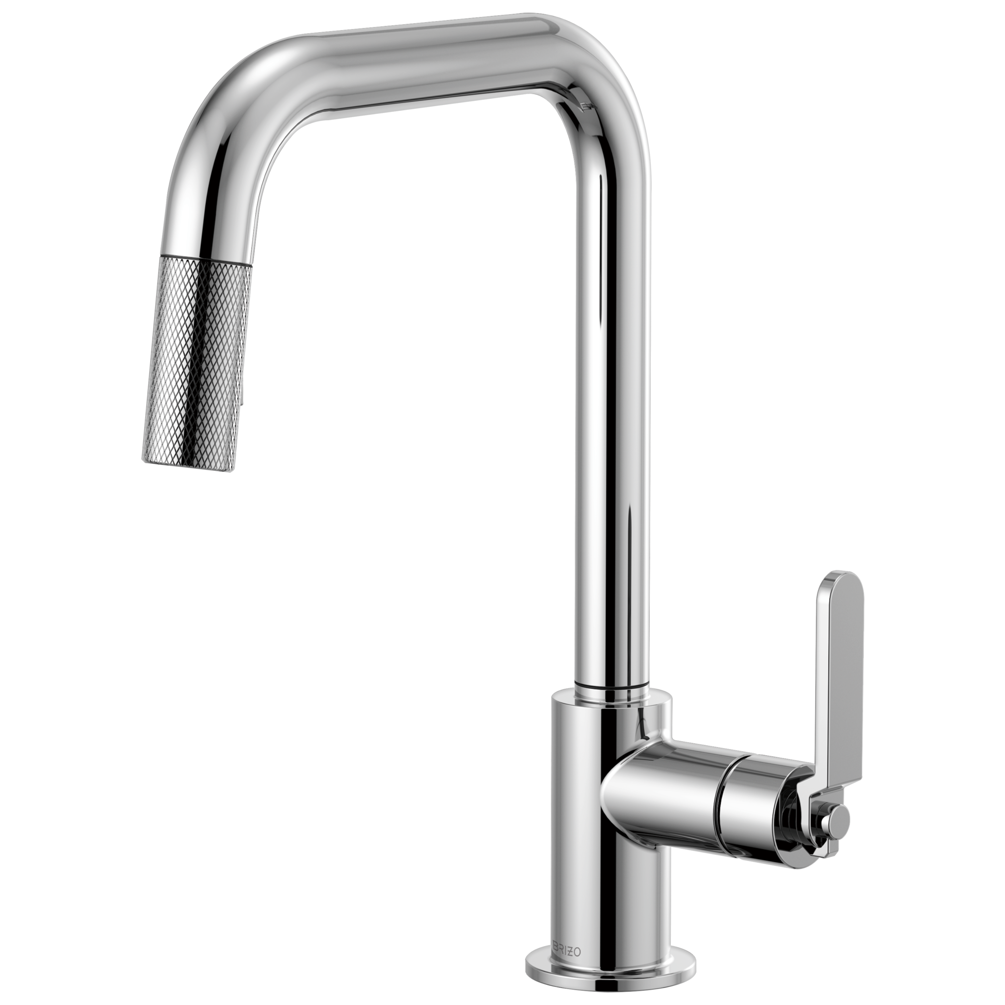 Litze Pull-Down Faucet with Square Spout and Industrial Handle — image 1