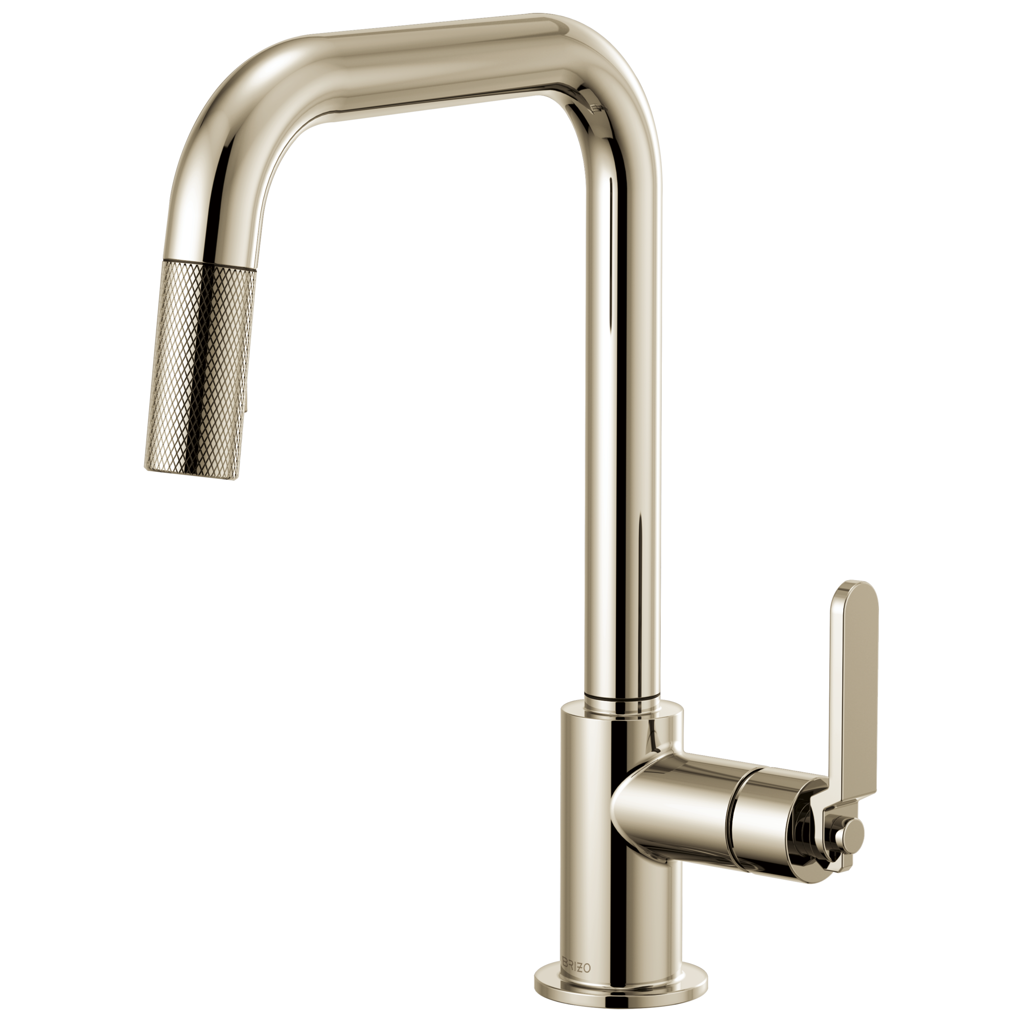 Litze Pull-Down Faucet with Square Spout and Industrial Handle — image 1