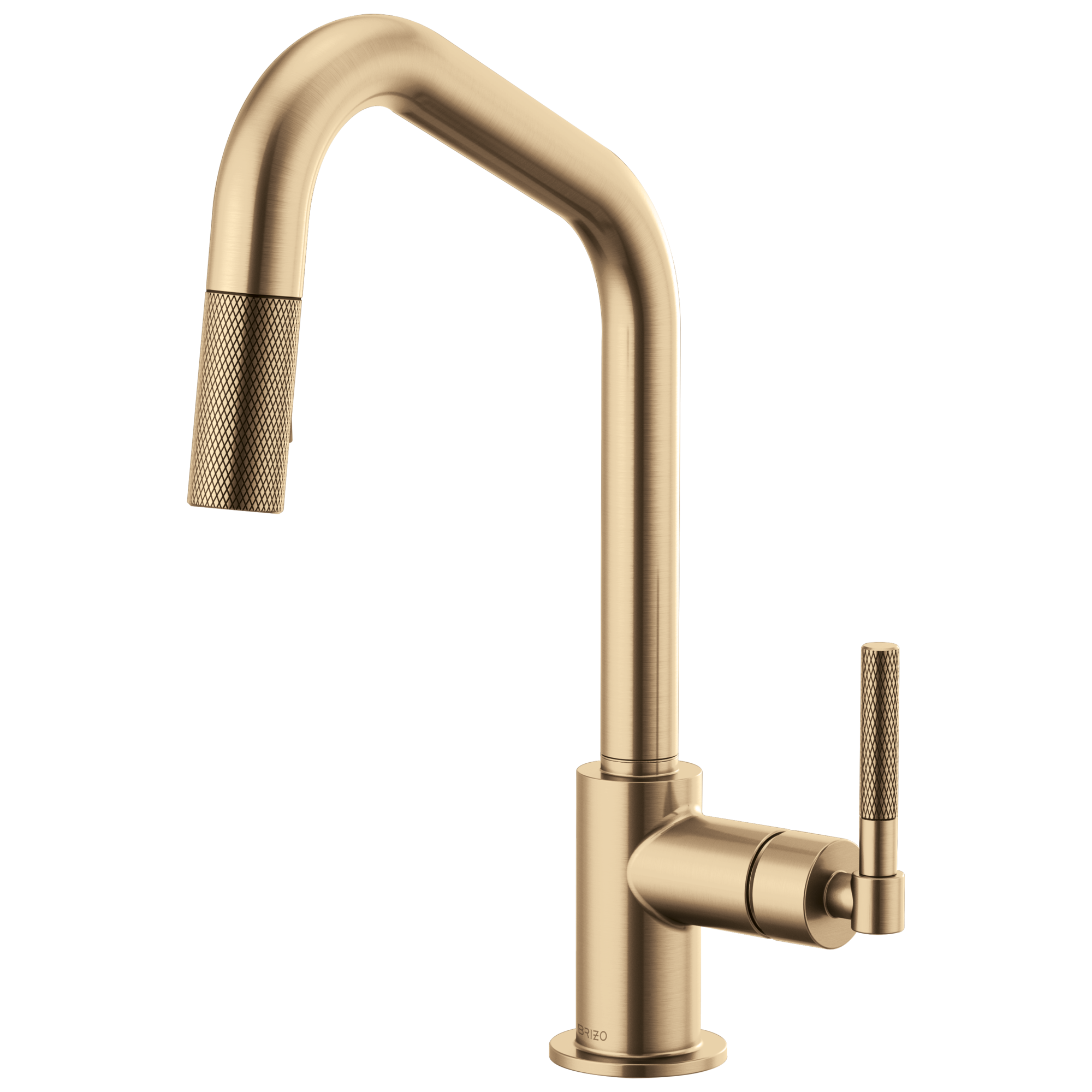 Litze® | Pull-Down Faucet with Angled Spout and Knurled Handle