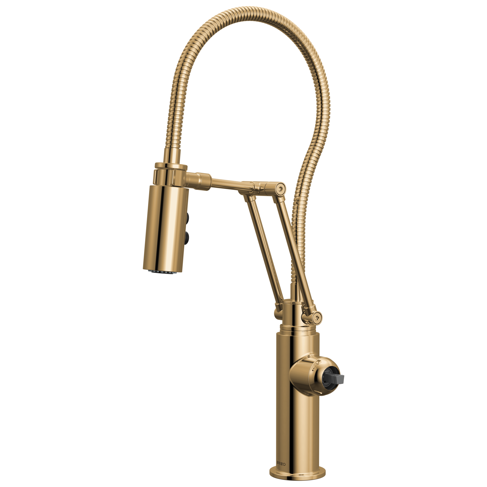 Odin® | Articulating Kitchen Faucet with Finished Hose - Less Handle