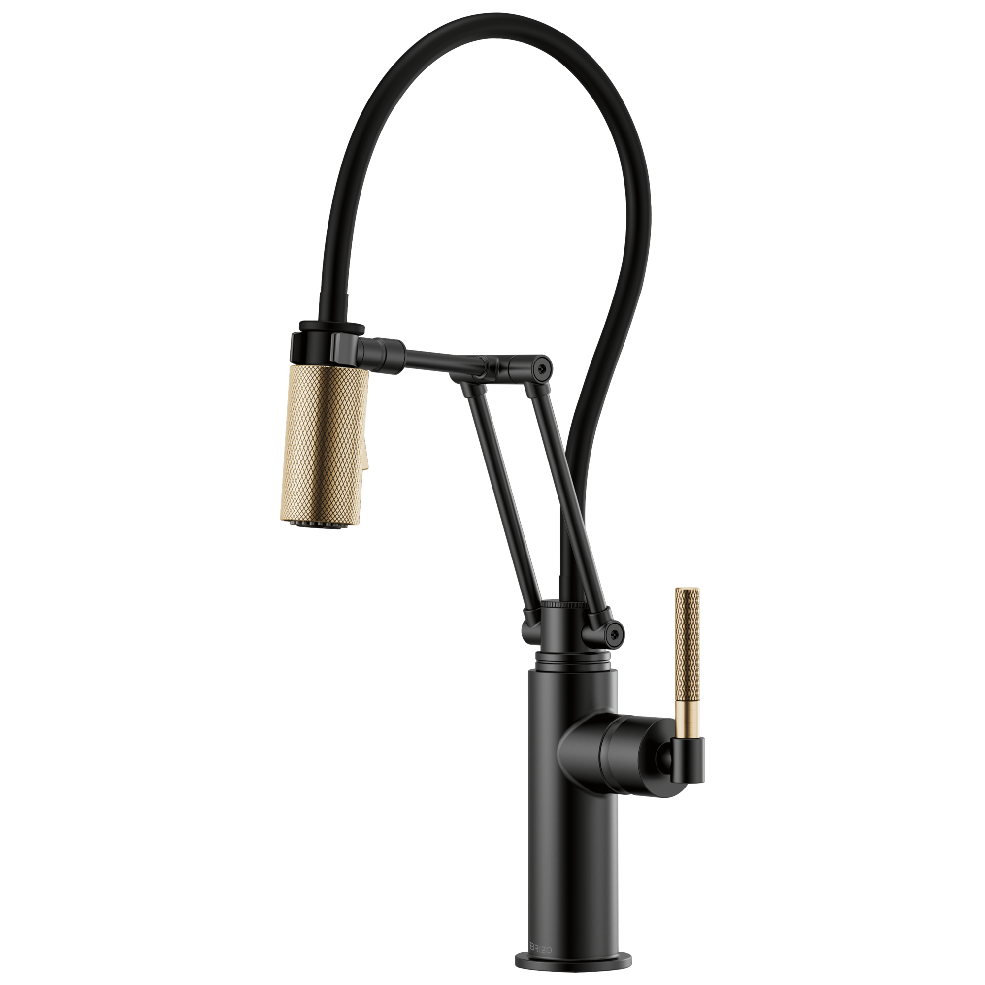 Litze® | Articulating Faucet with Knurled Handle
