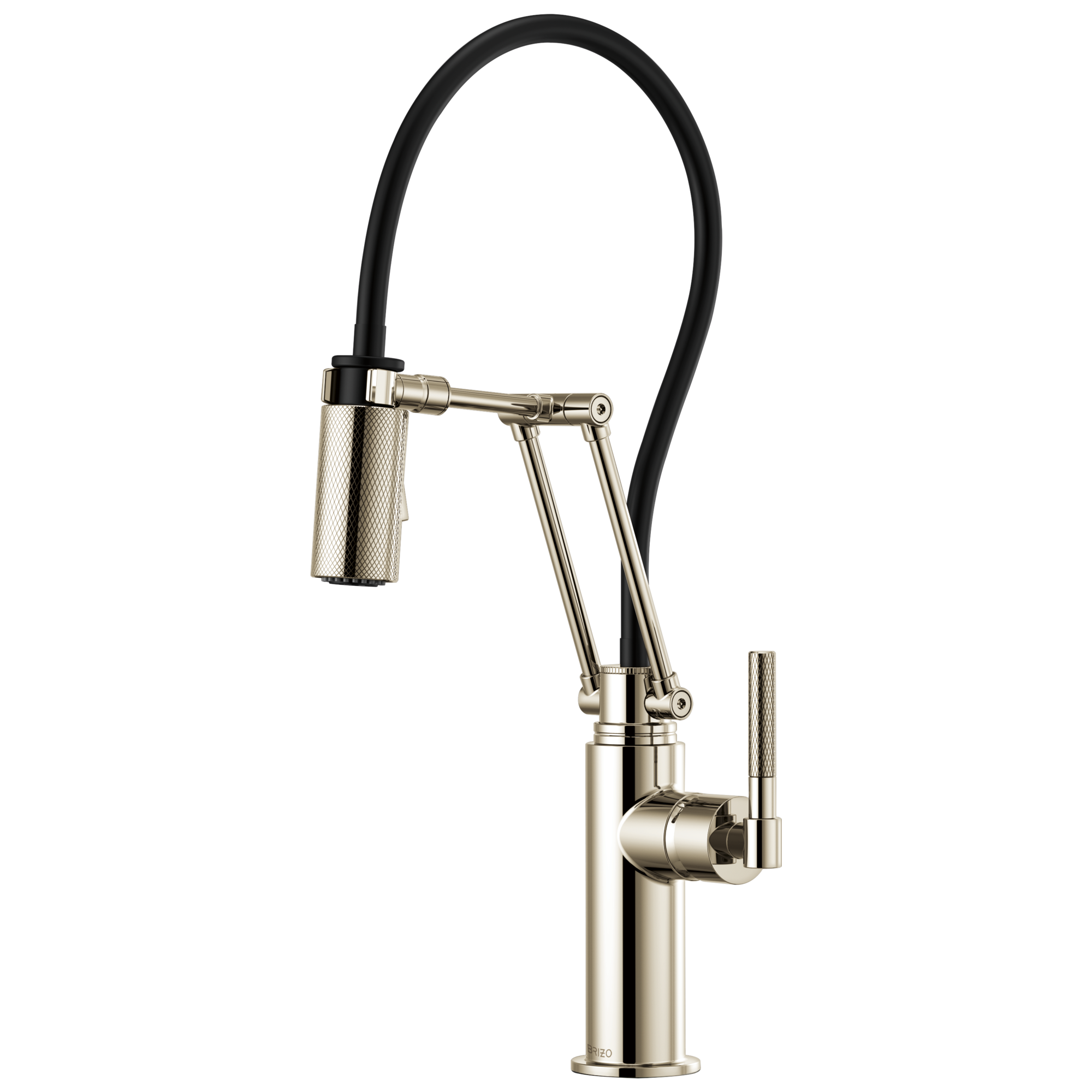 Litze Articulating Faucet with Knurled Handle — image 1