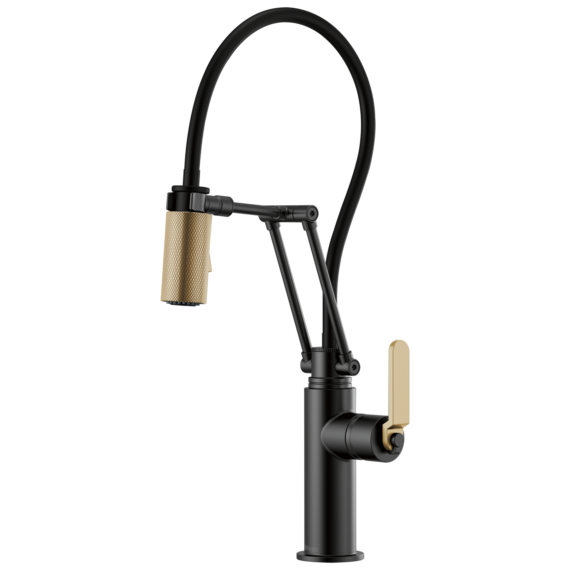 Litze® | Articulating Faucet with Industrial Handle