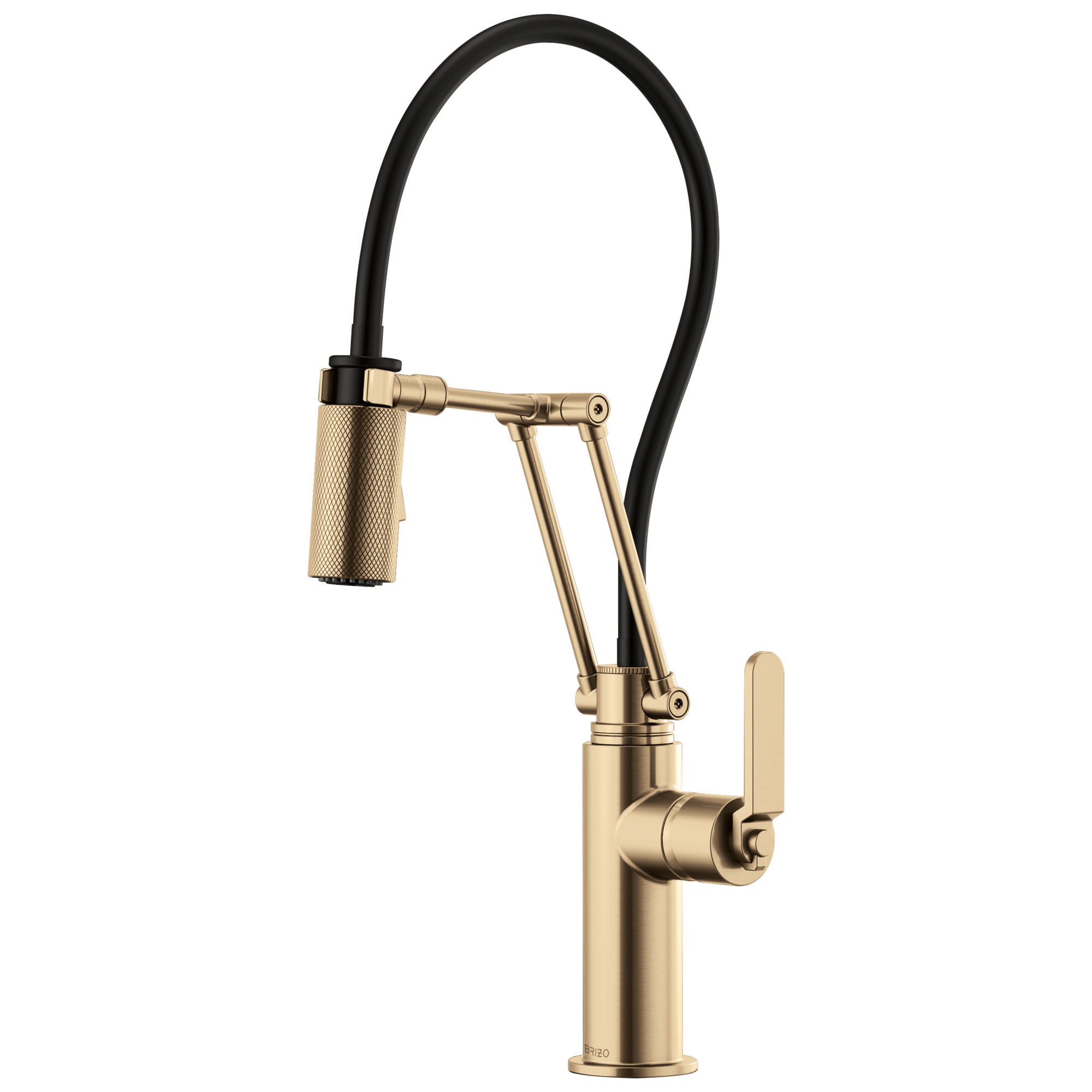 Litze Articulating Faucet with Industrial Handle — image 1