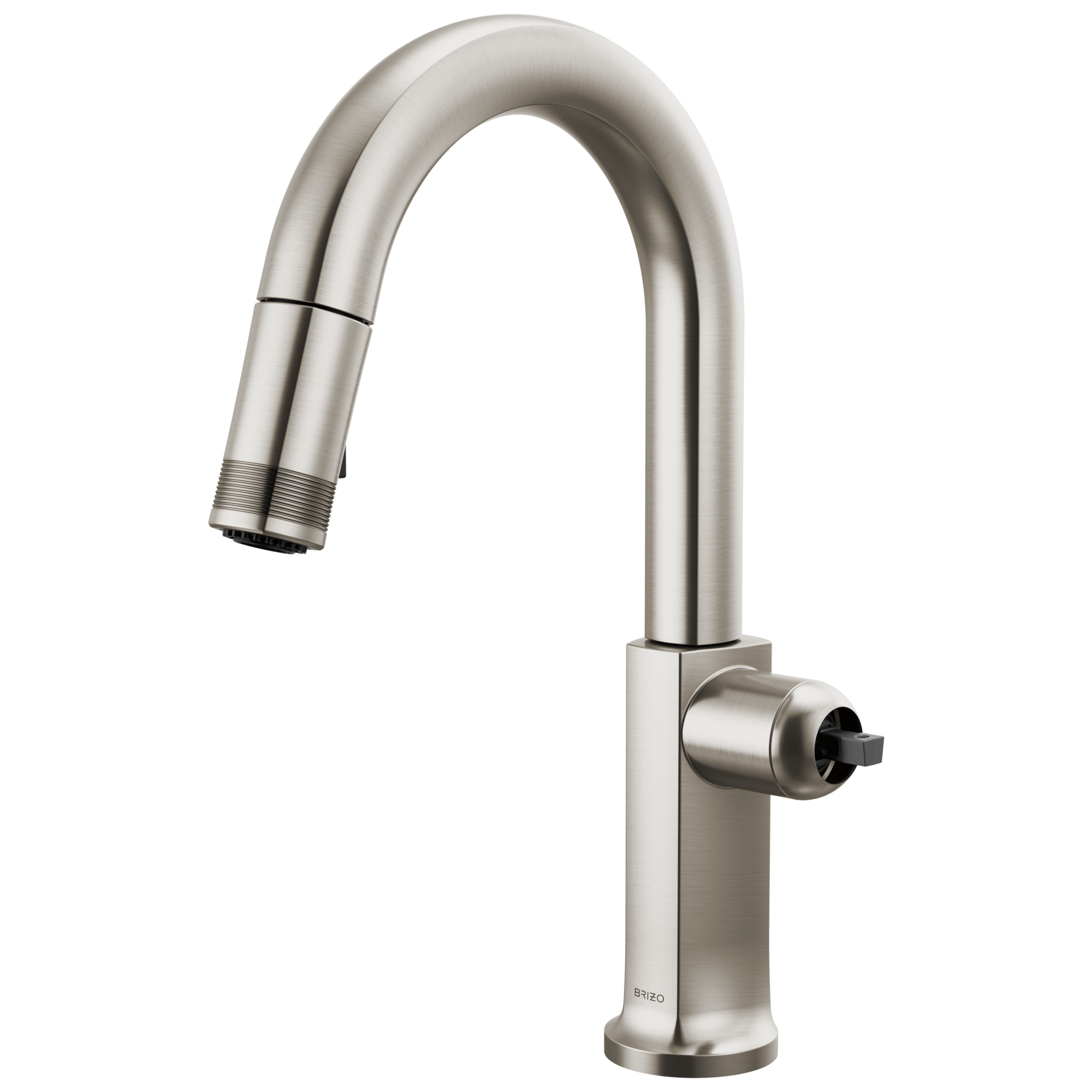 Kintsu Pull-Down Prep Faucet with Arc Spout - Less Handle — image 1