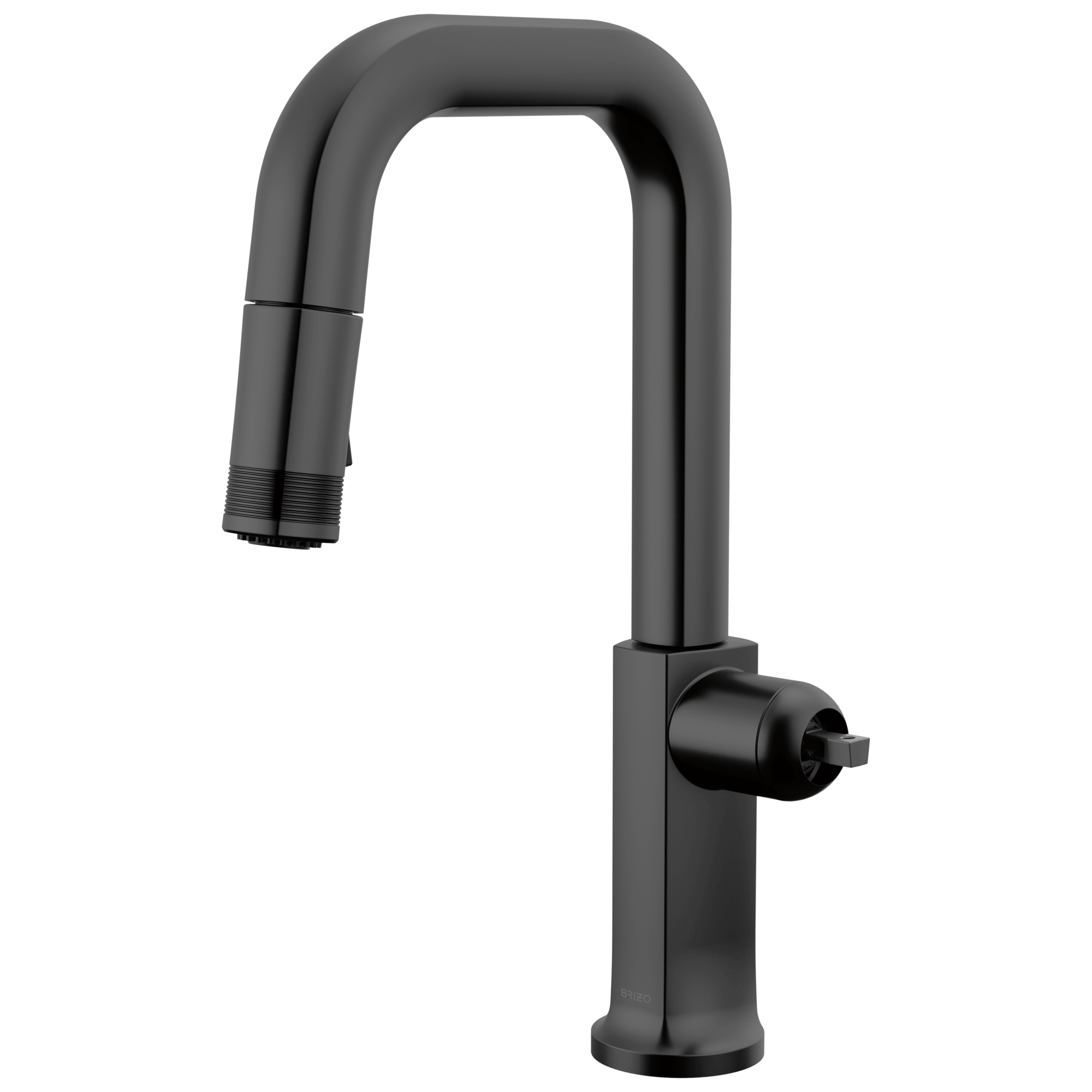 Kintsu® | Pull-Down Prep Faucet with Square Spout - Less Handle