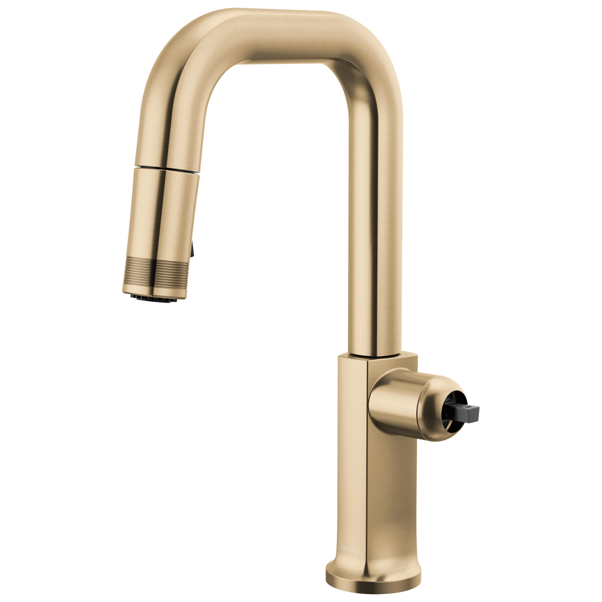 Kintsu® | Pull-Down Prep Faucet with Square Spout - Less Handle