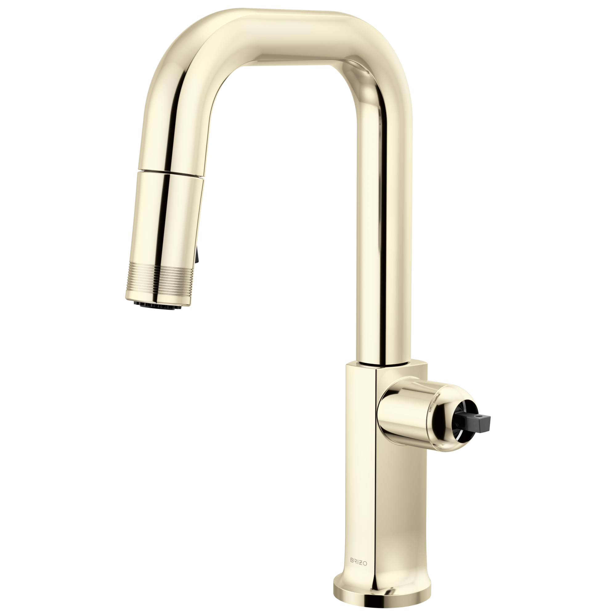 Kintsu Pull-Down Prep Faucet with Square Spout - Less Handle — image 1