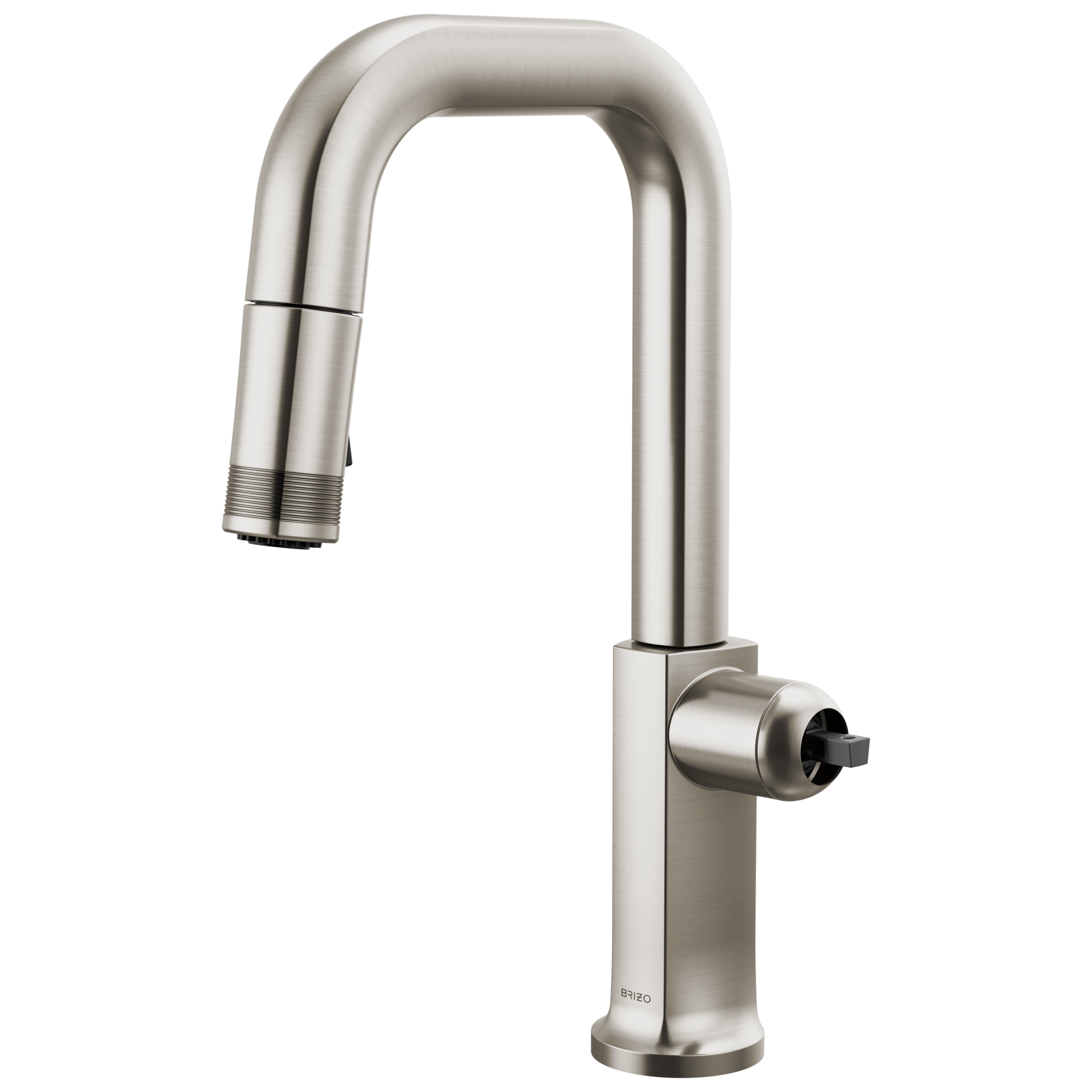 Kintsu Pull-Down Prep Faucet with Square Spout - Less Handle — image 1
