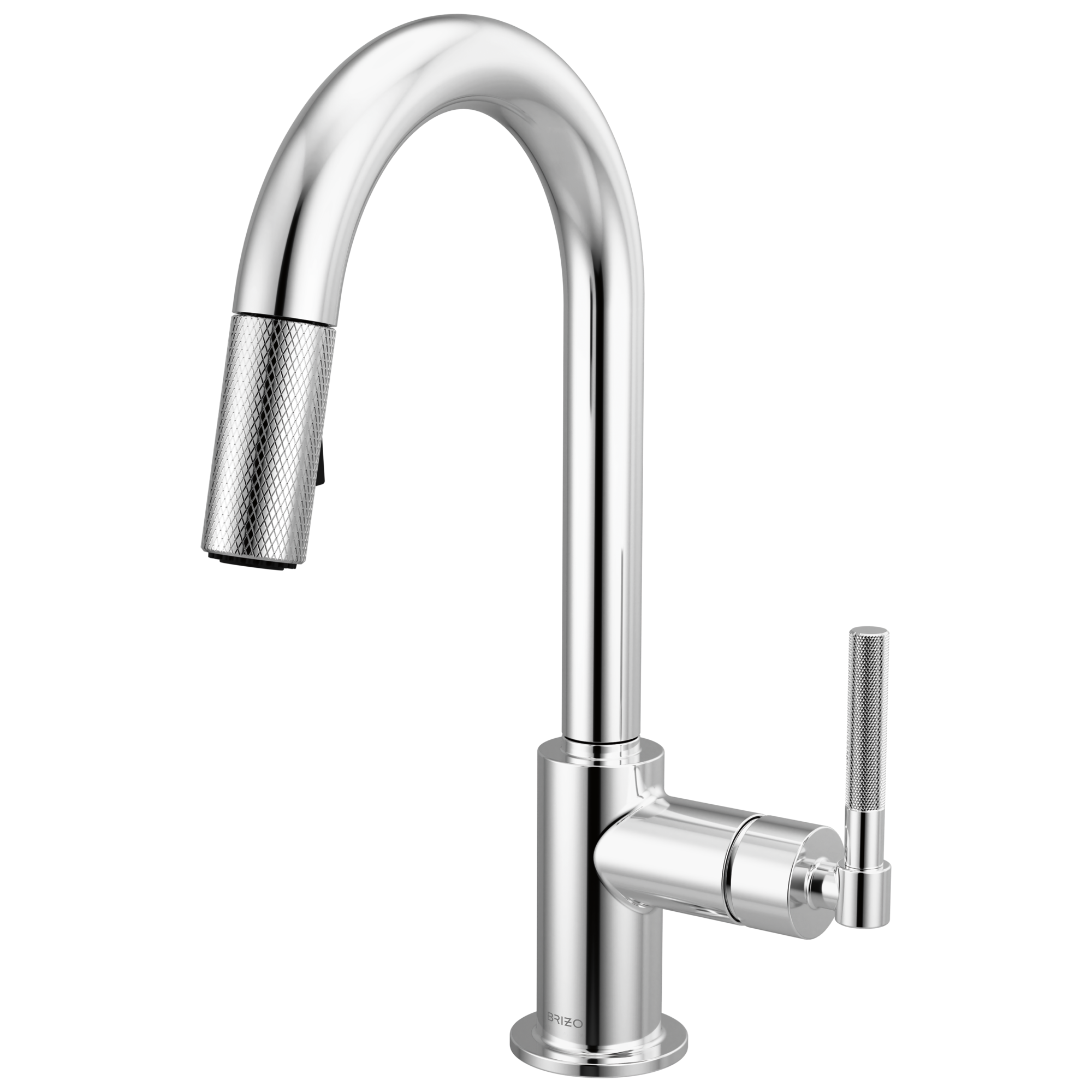 Litze® | Pull-Down Prep Faucet with Arc Spout - Knurled Handle