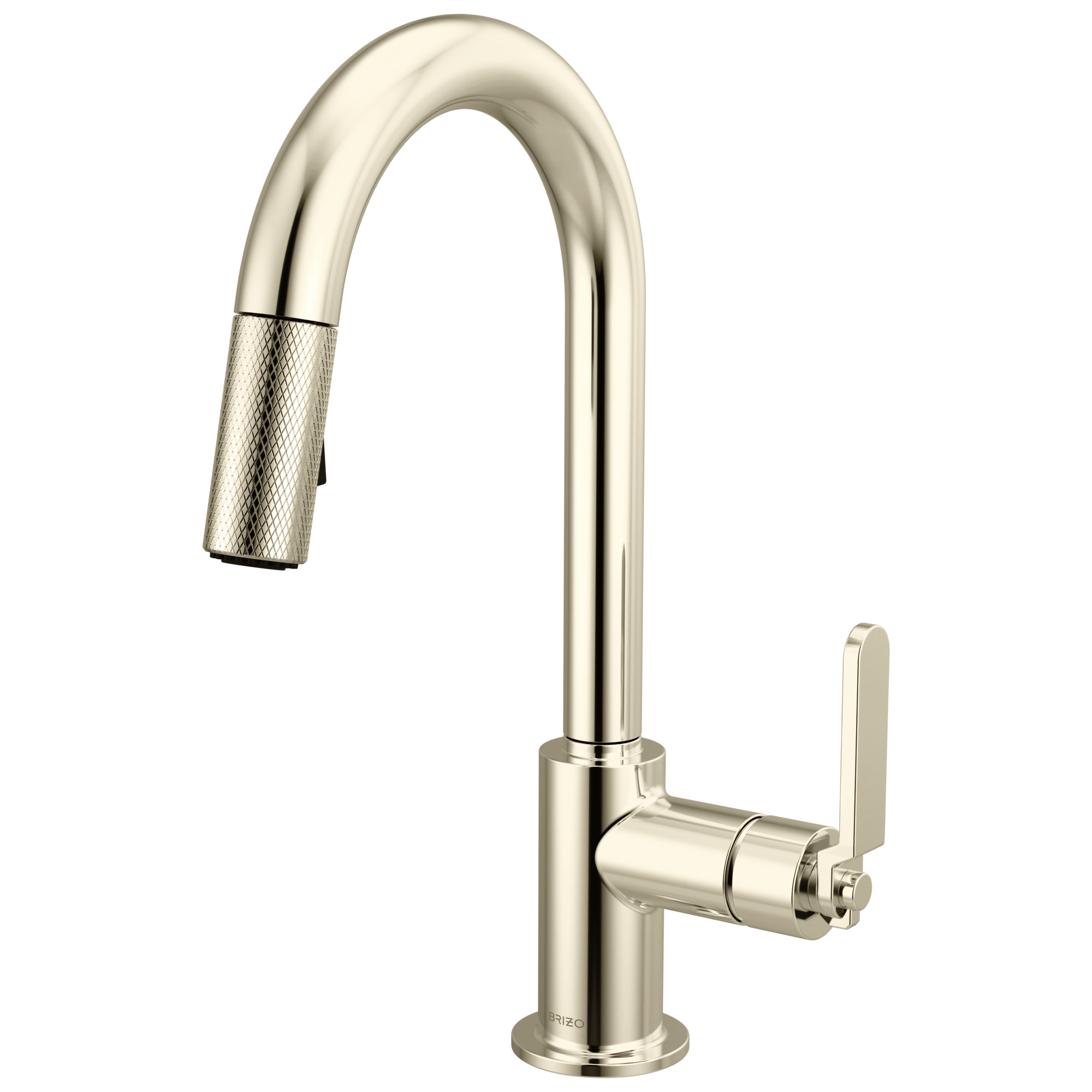 Litze® | Pull-Down Prep Faucet with Arc Spout - Industrial Handle