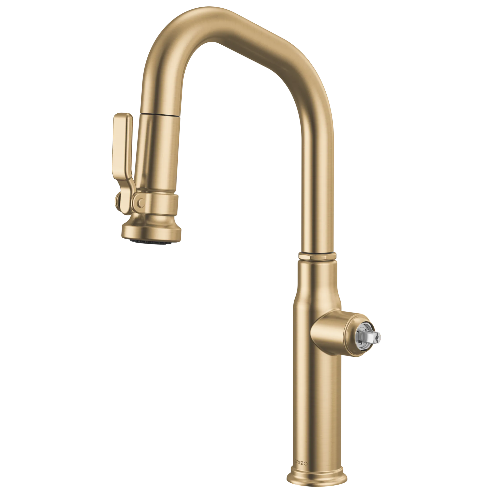 Faircroft™ | Pull-Down Prep Faucet with Angled Spout - Less Handle