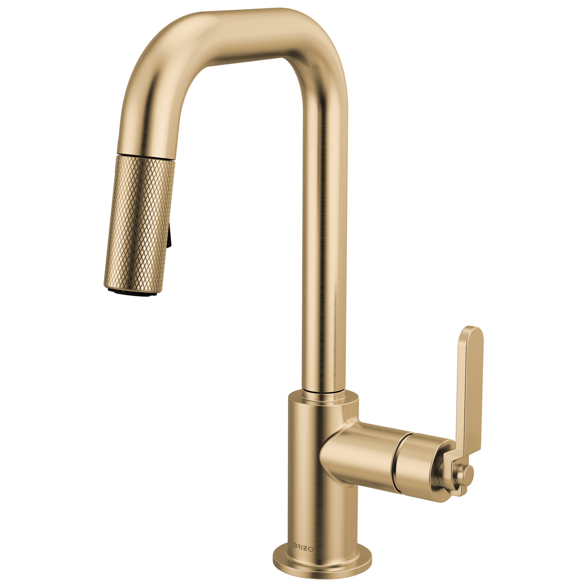 Litze® | Pull-Down Prep Faucet with Square Spout - Industrial Handle