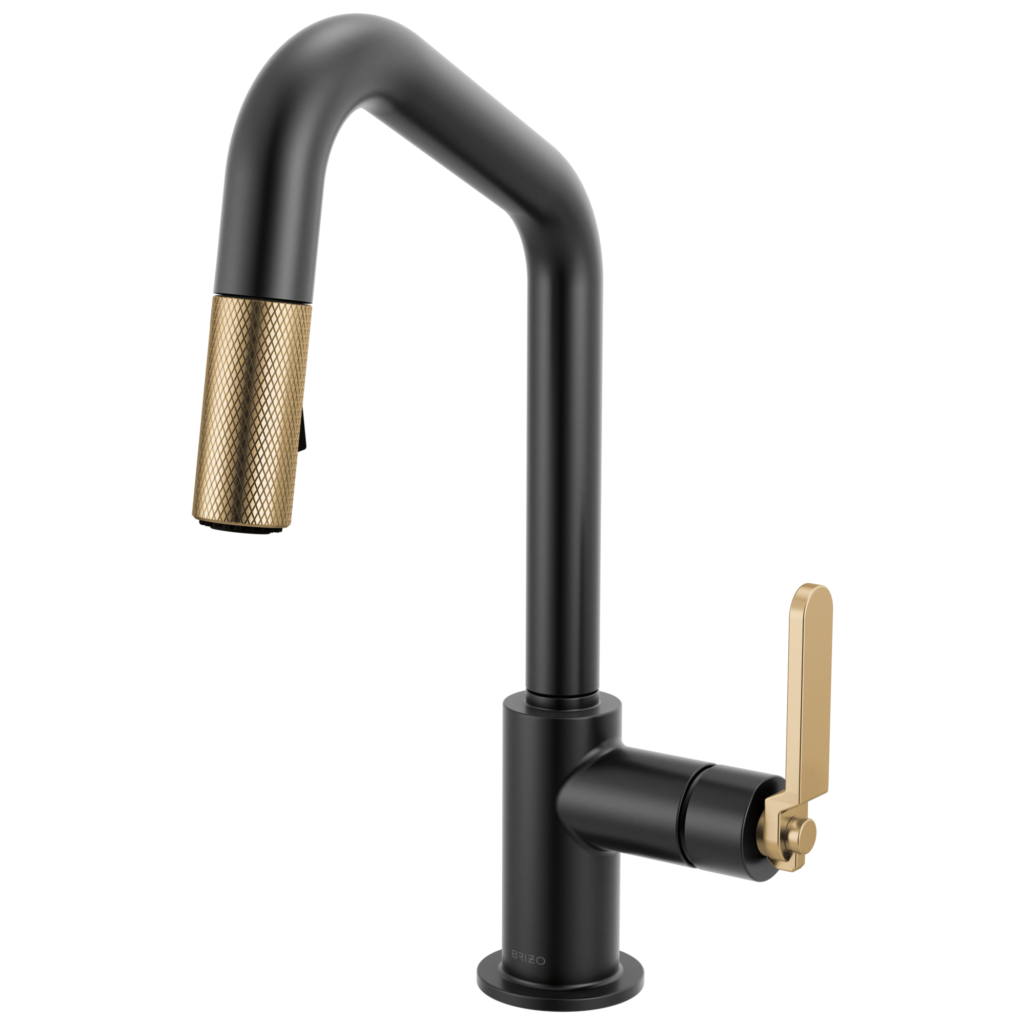 Litze® | Pull-Down Prep Faucet with Angle Spout - Industrial Handle
