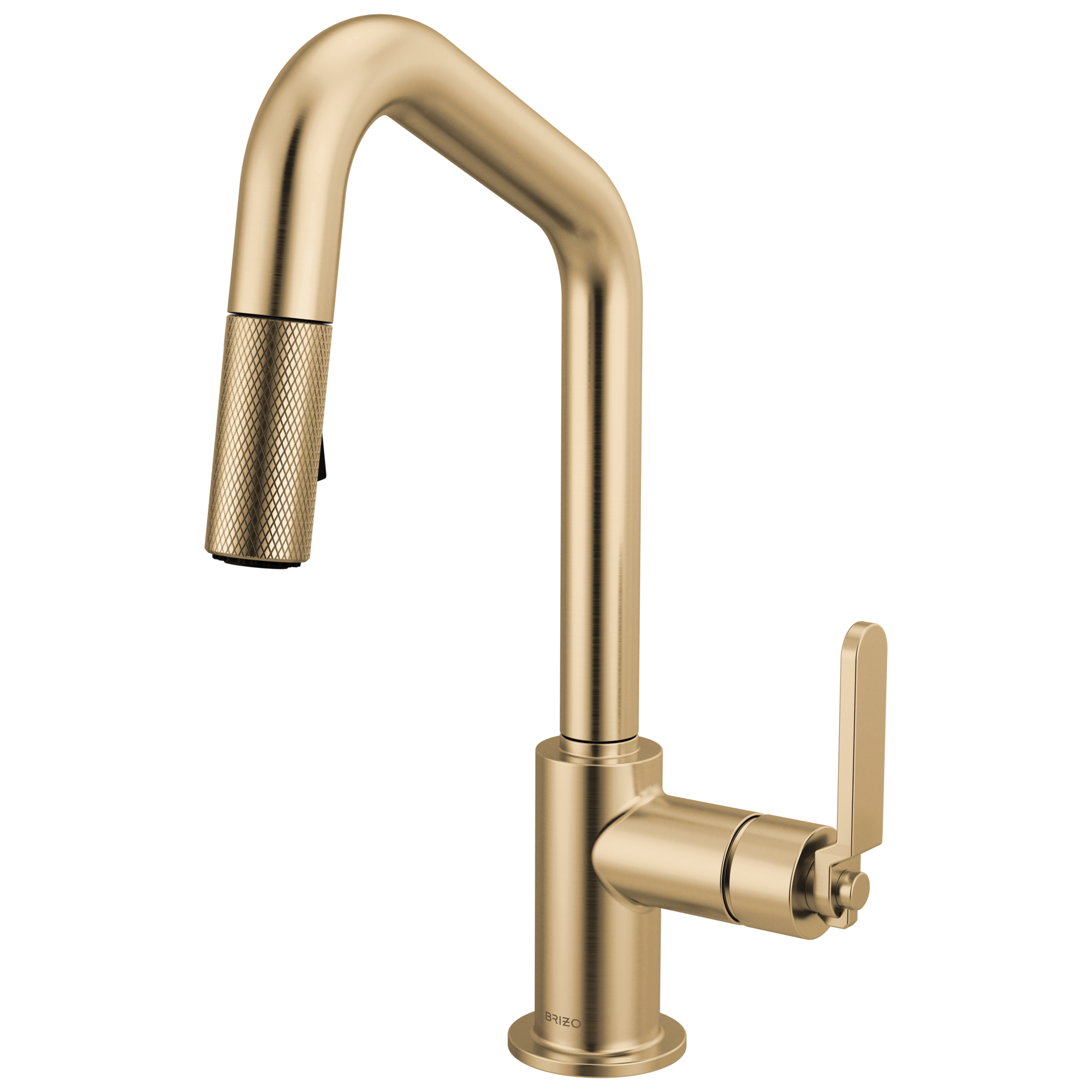 MariAつる Litze® | Pull-Down Prep Faucet with Angle Spout - Industrial Handle