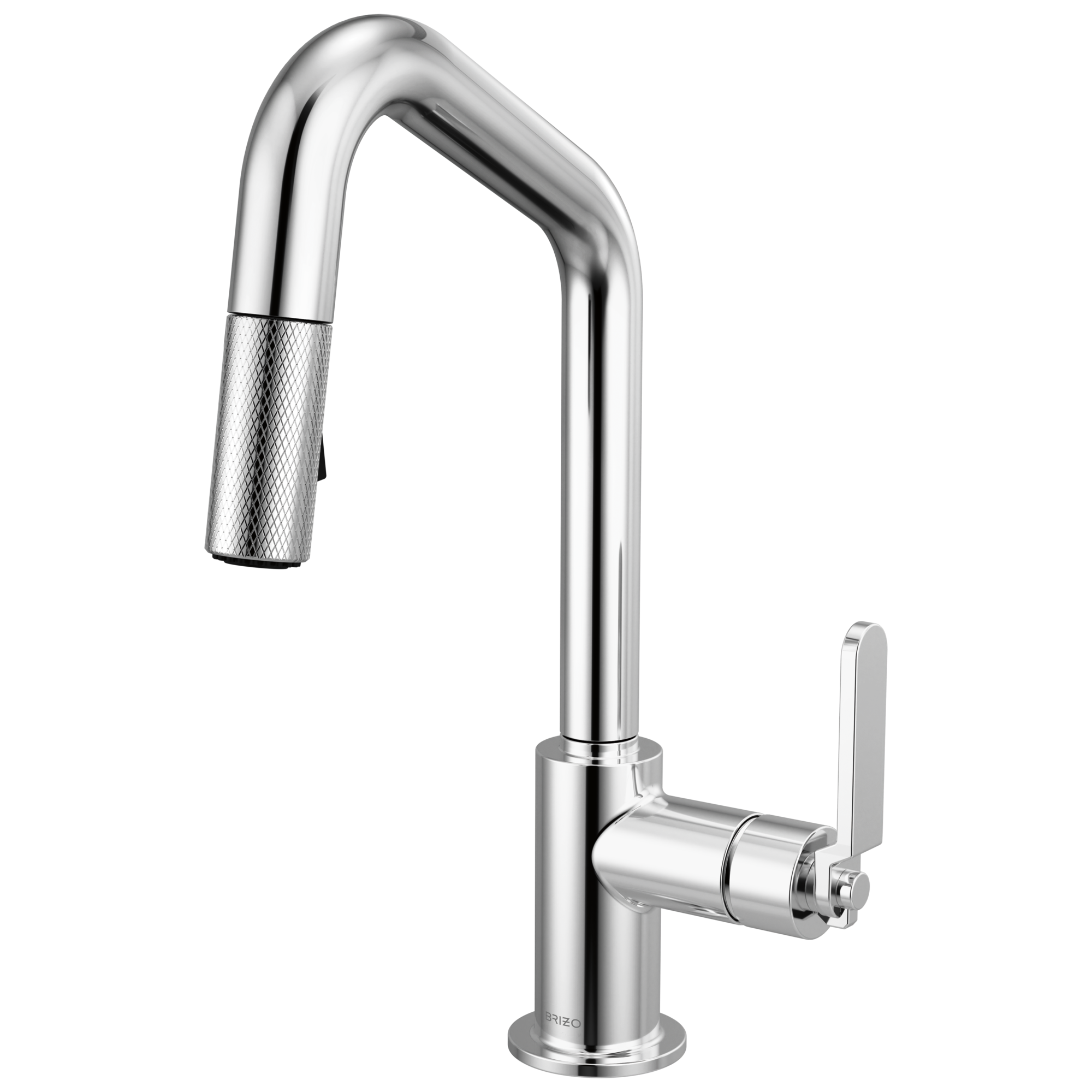 Litze® | Pull-Down Prep Faucet with Angle Spout - Industrial Handle