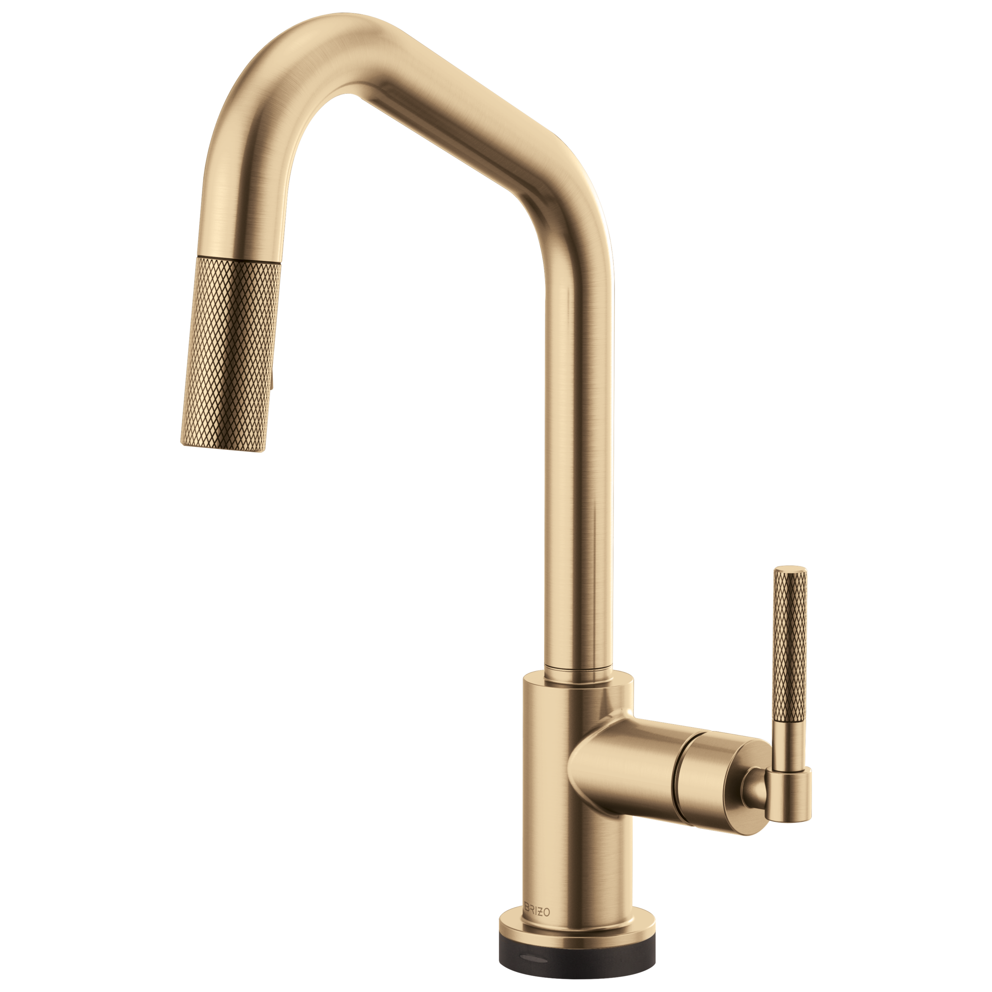 Litze SmartTouch® Pull-Down Kitchen Faucet with Angled Spout and Knurled Handle — image 1