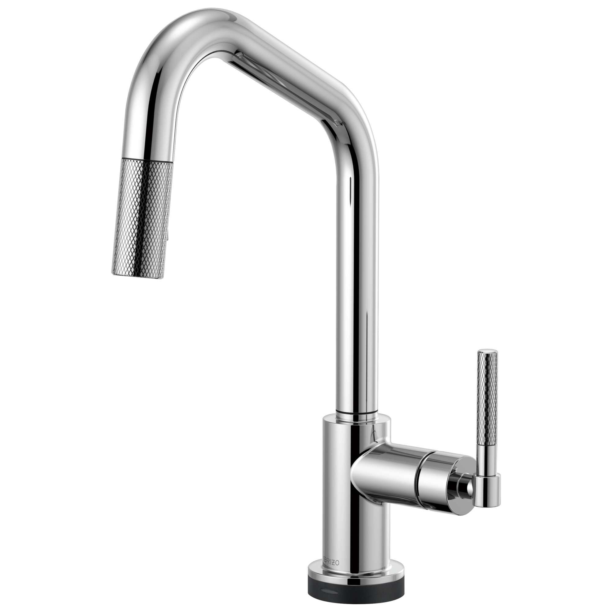 baz (ウォルナット) ZLINE Palisades Pull Down Single Handle Kitchen Faucet in Brushed
