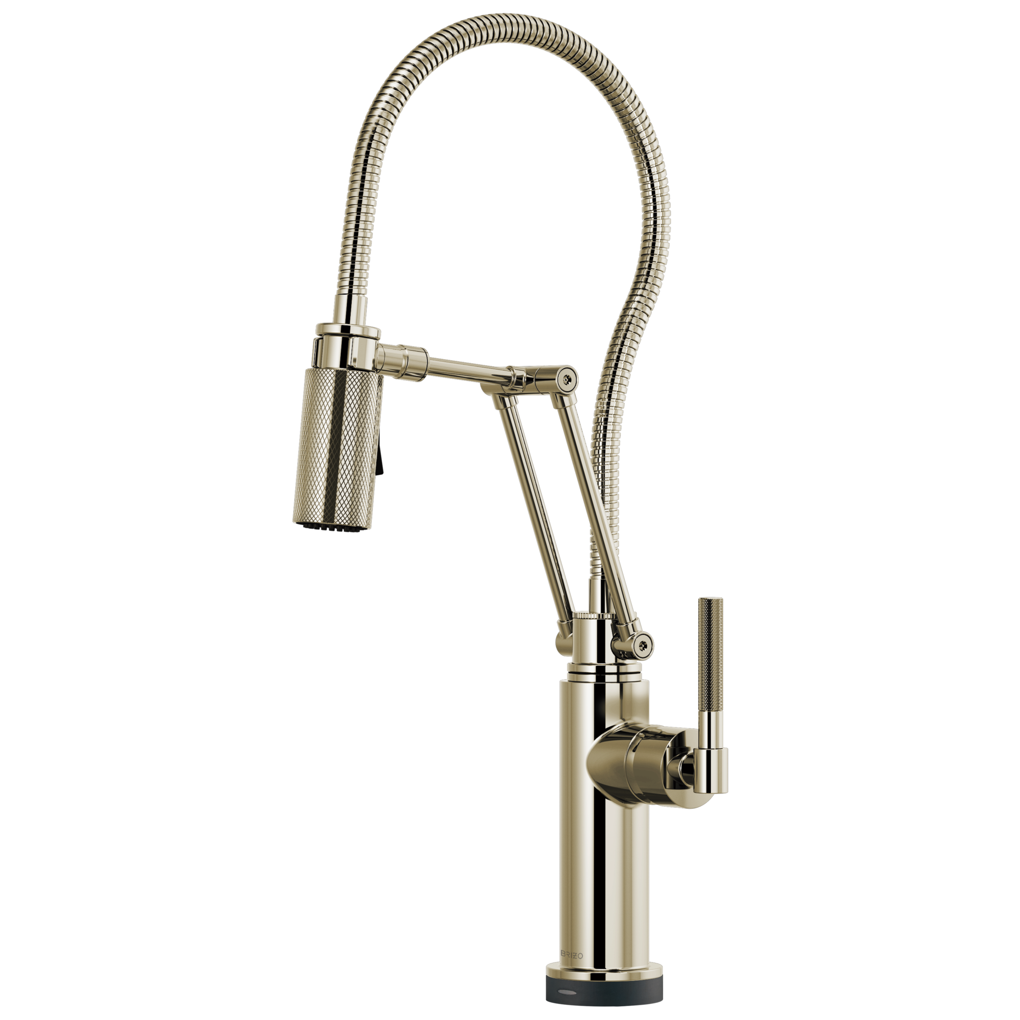 Litze® | SmartTouch® Articulating Kitchen Faucet With Finished Hose