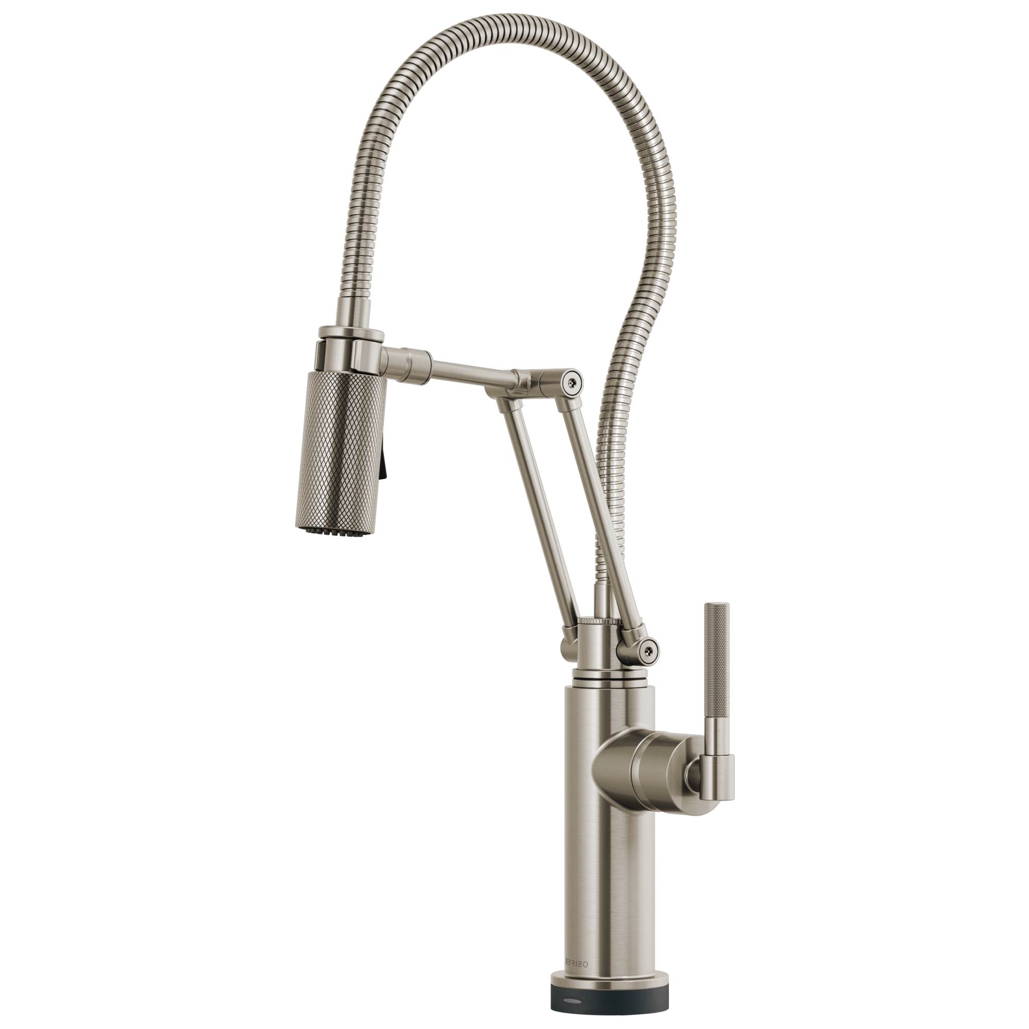 Litze® | SmartTouch® Articulating Kitchen Faucet With Finished Hose