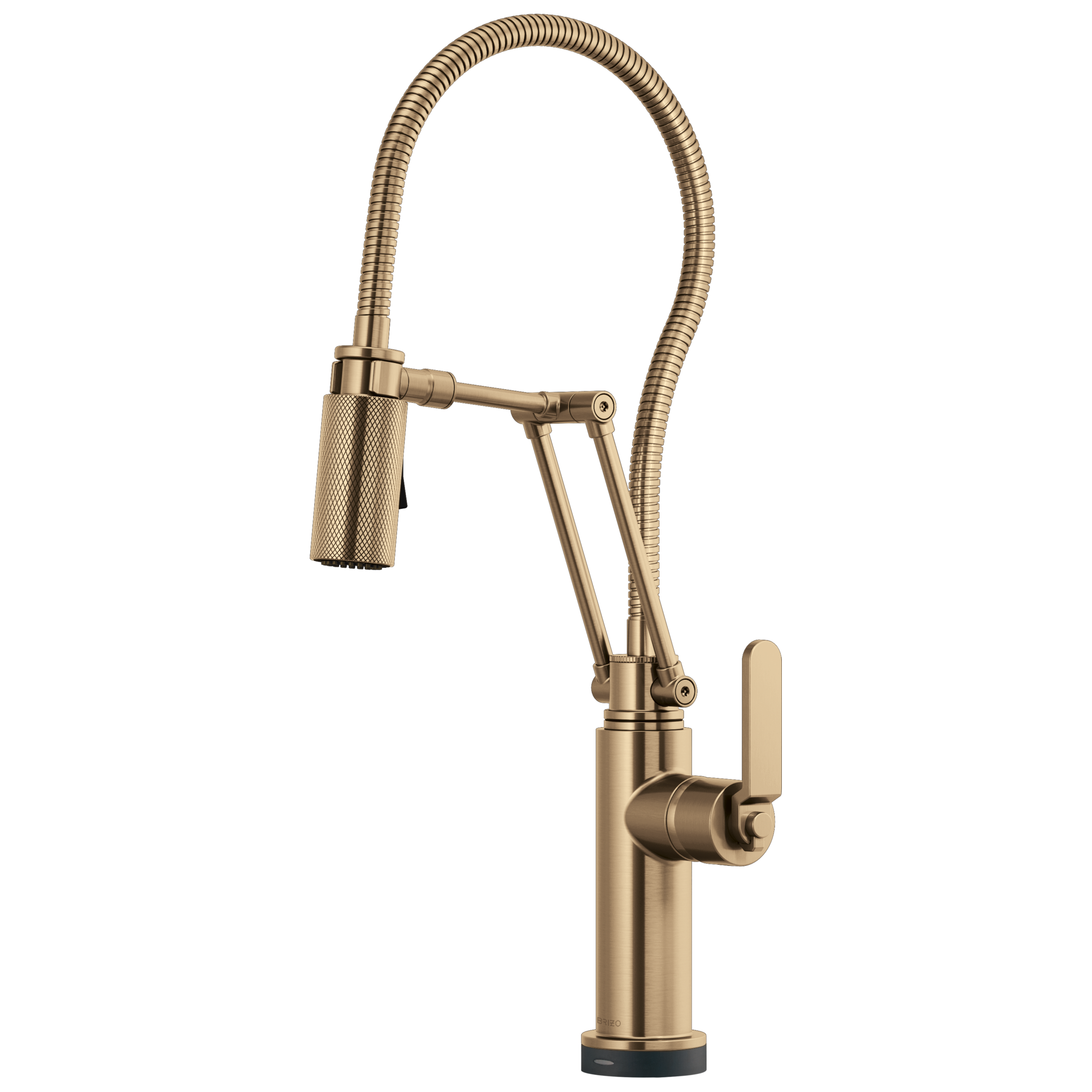 Litze® | SmartTouch® Articulating Kitchen Faucet With Finished Hose