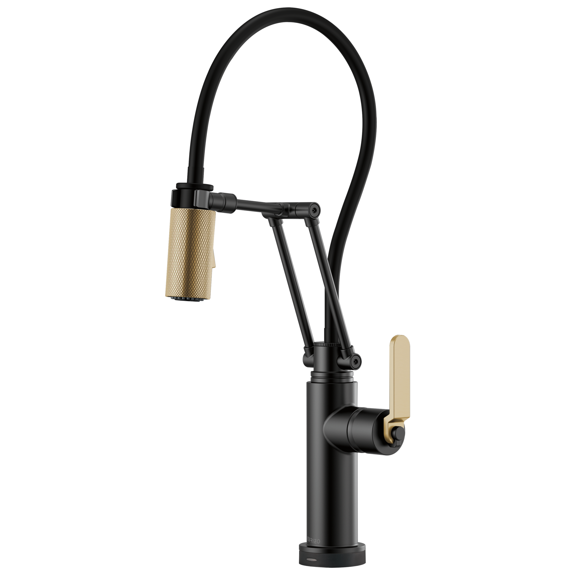 Litze® | SmartTouch® Articulating Kitchen Faucet with Industrial