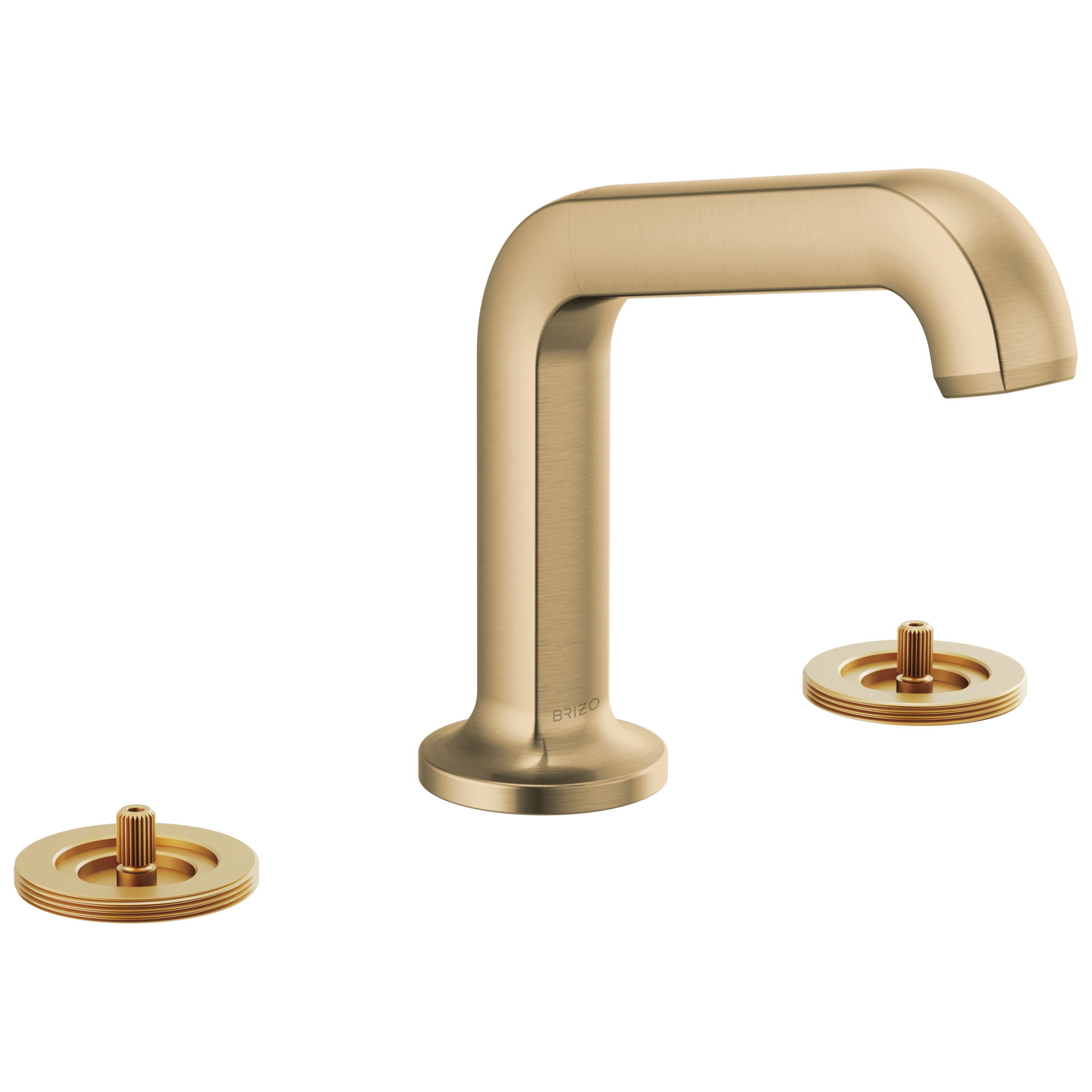 Kintsu® | Widespread Lavatory Faucet with Angled Spout - Less Handles