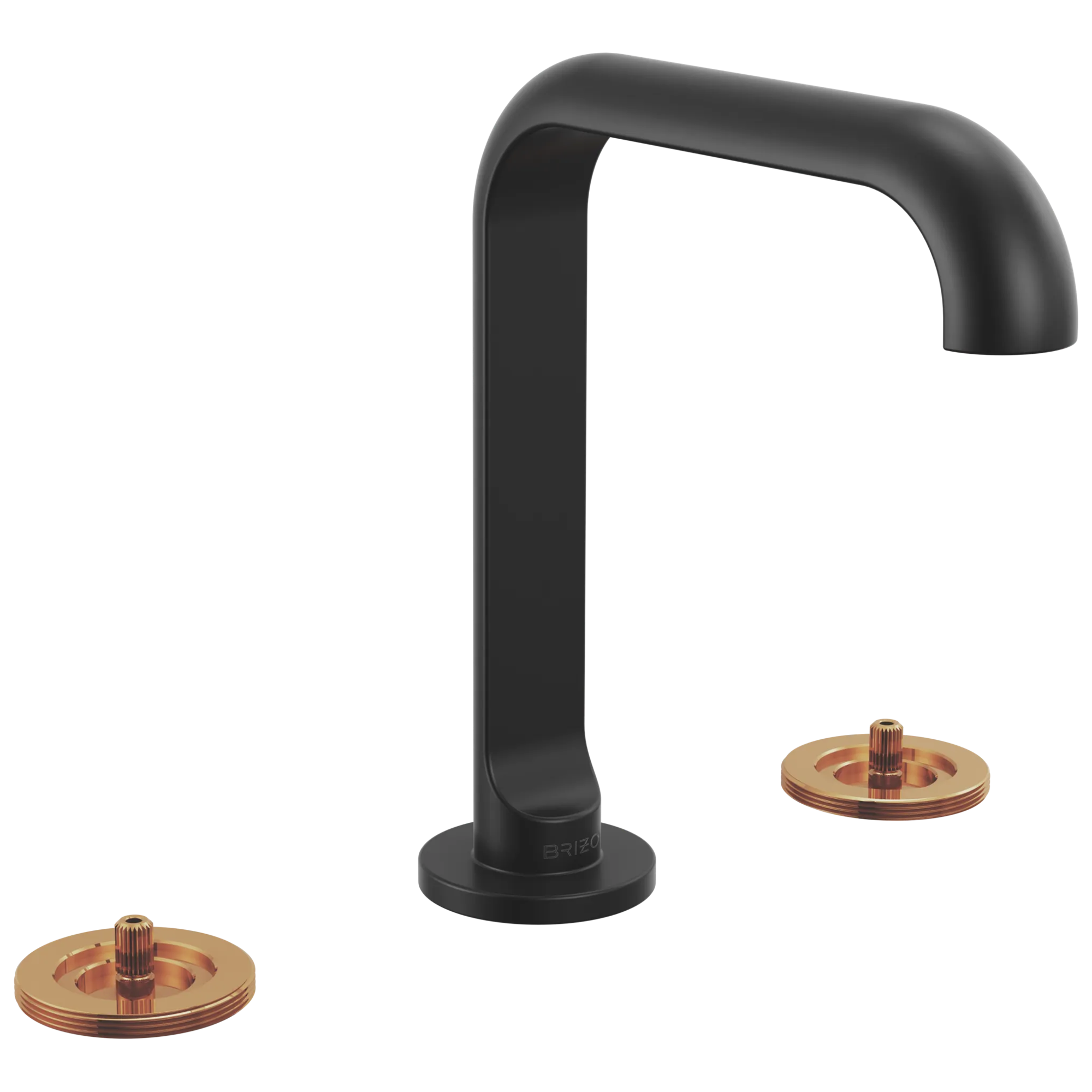 Roccesco™ | Widespread Lavatory Faucet with Square Spout - Less