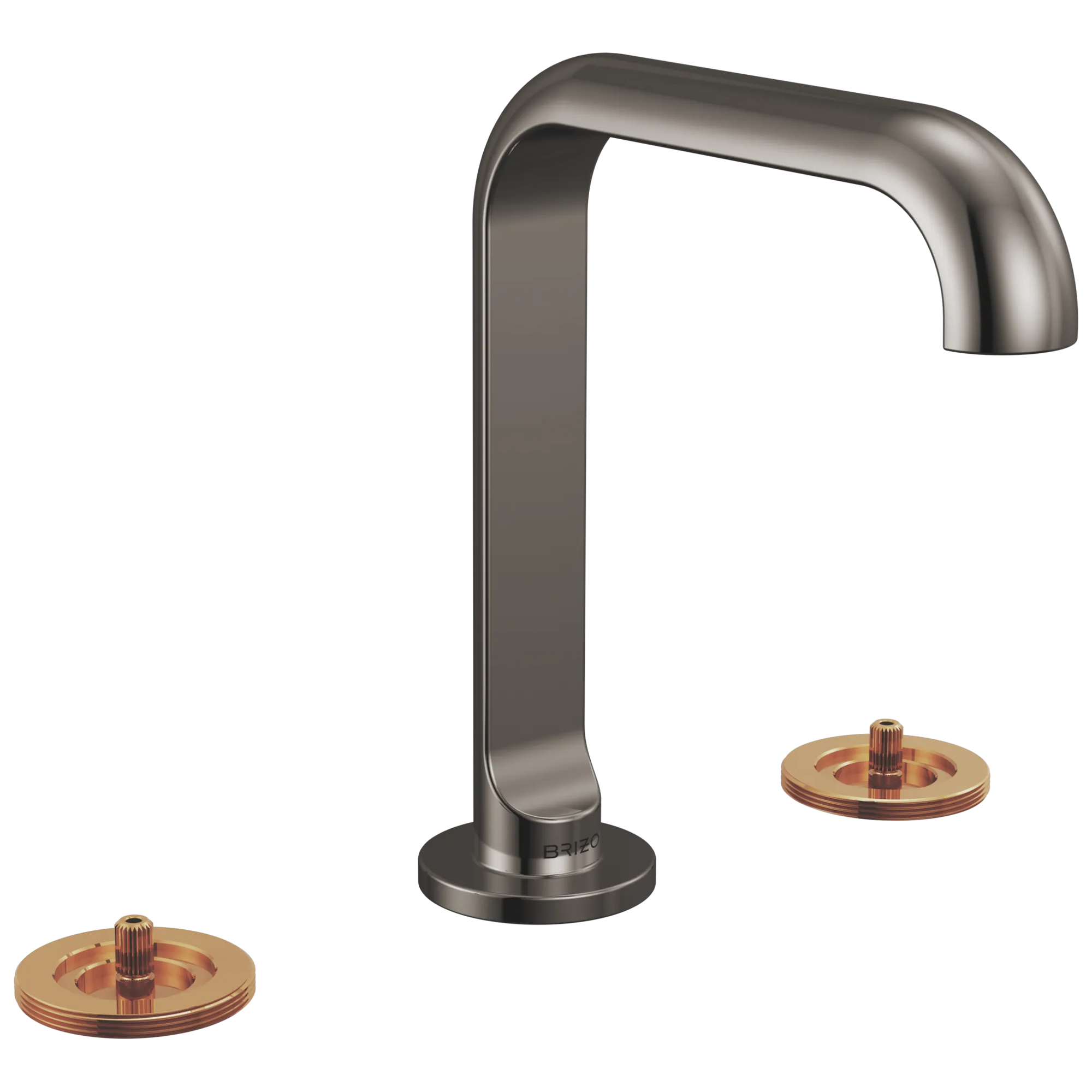Roccesco™ | Widespread Lavatory Faucet with Square Spout - Less