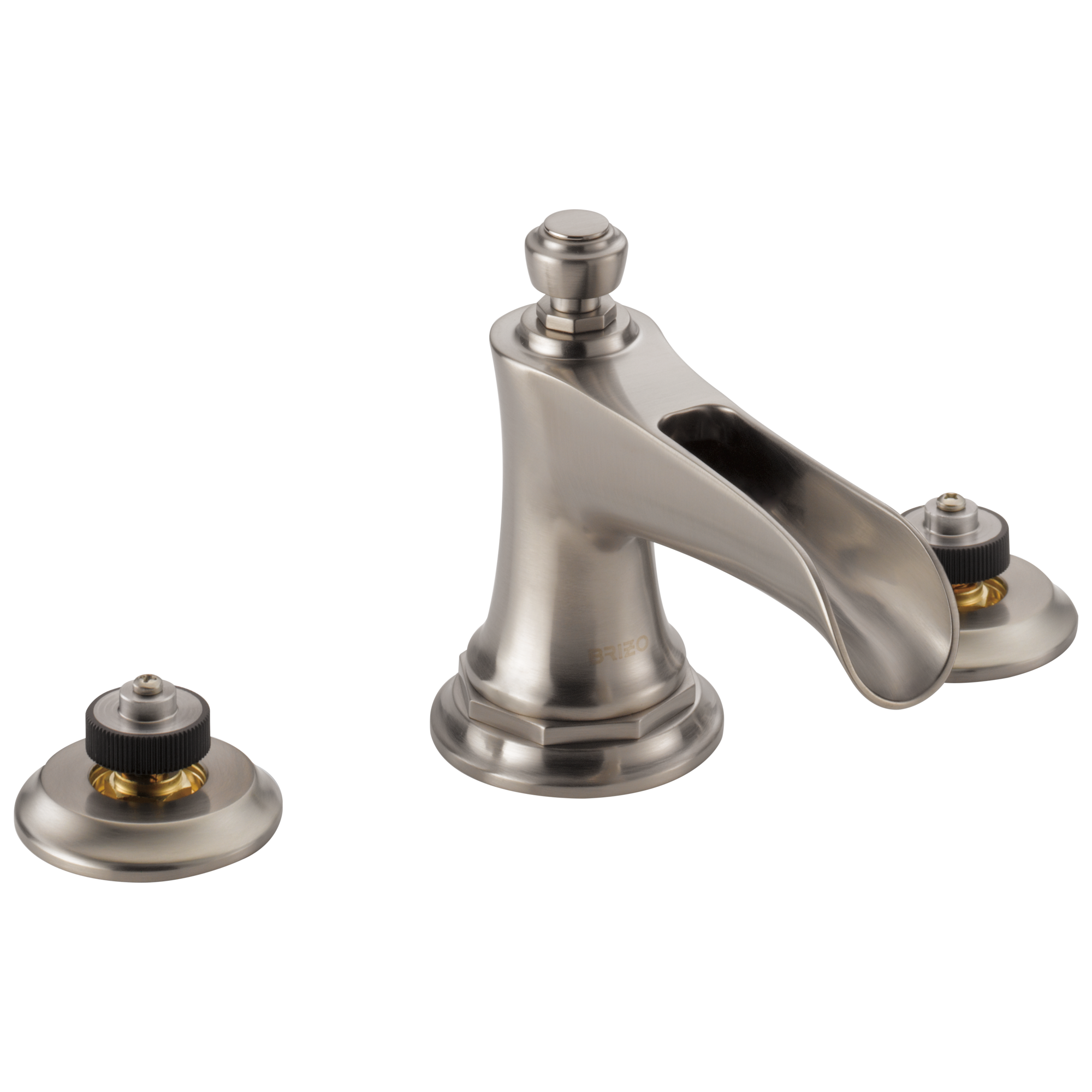 Rook® | Widespread Lavatory Faucet with Channel Spout - Less