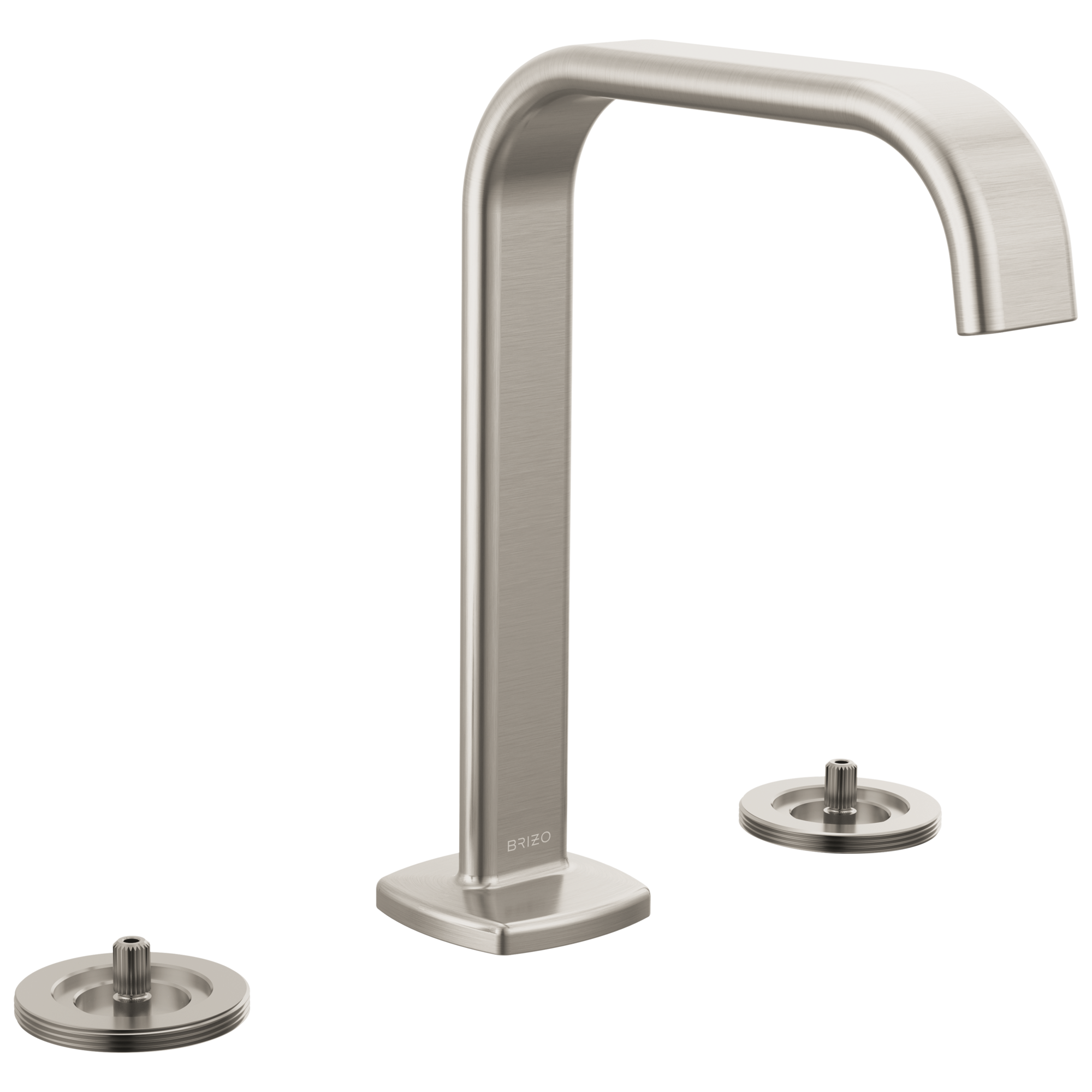 Allaria® | Widespread Lavatory Faucet with Square Spout - Less Handles
