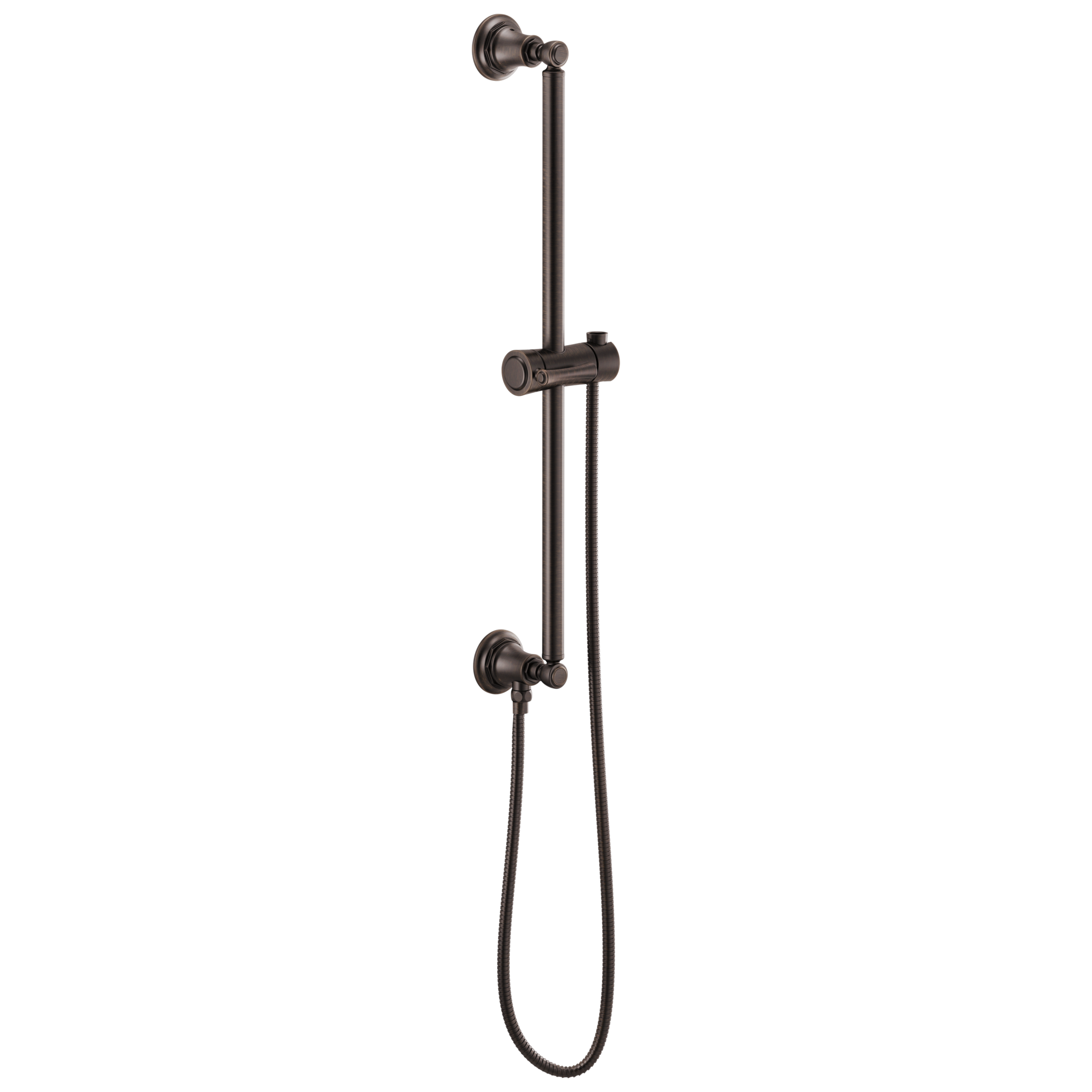 Essential™ Shower Series | Classic Round Slide Bar With Hose