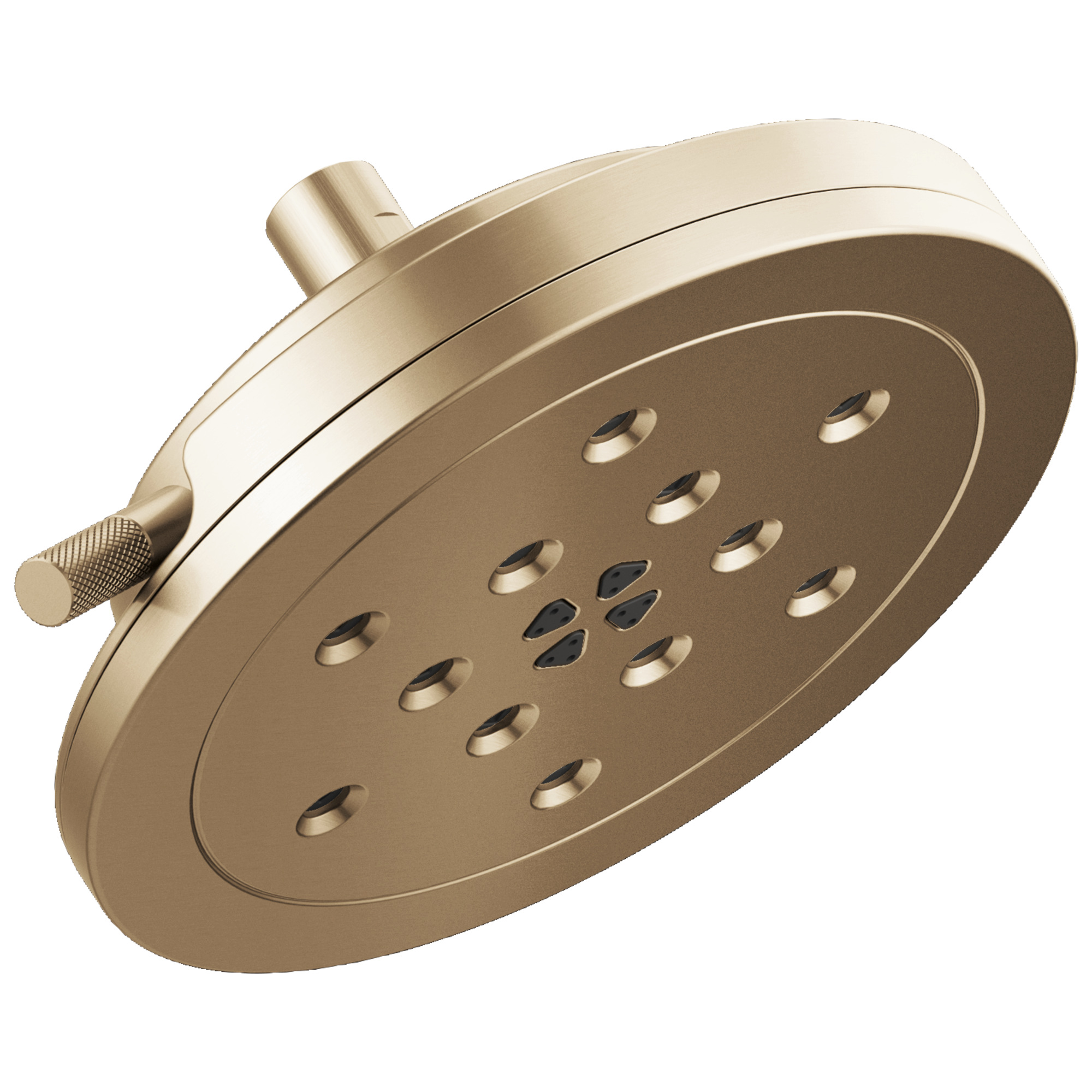 Litze® | 8” H2Okinetic® Round Multi-Function Wall Mount Showerhead